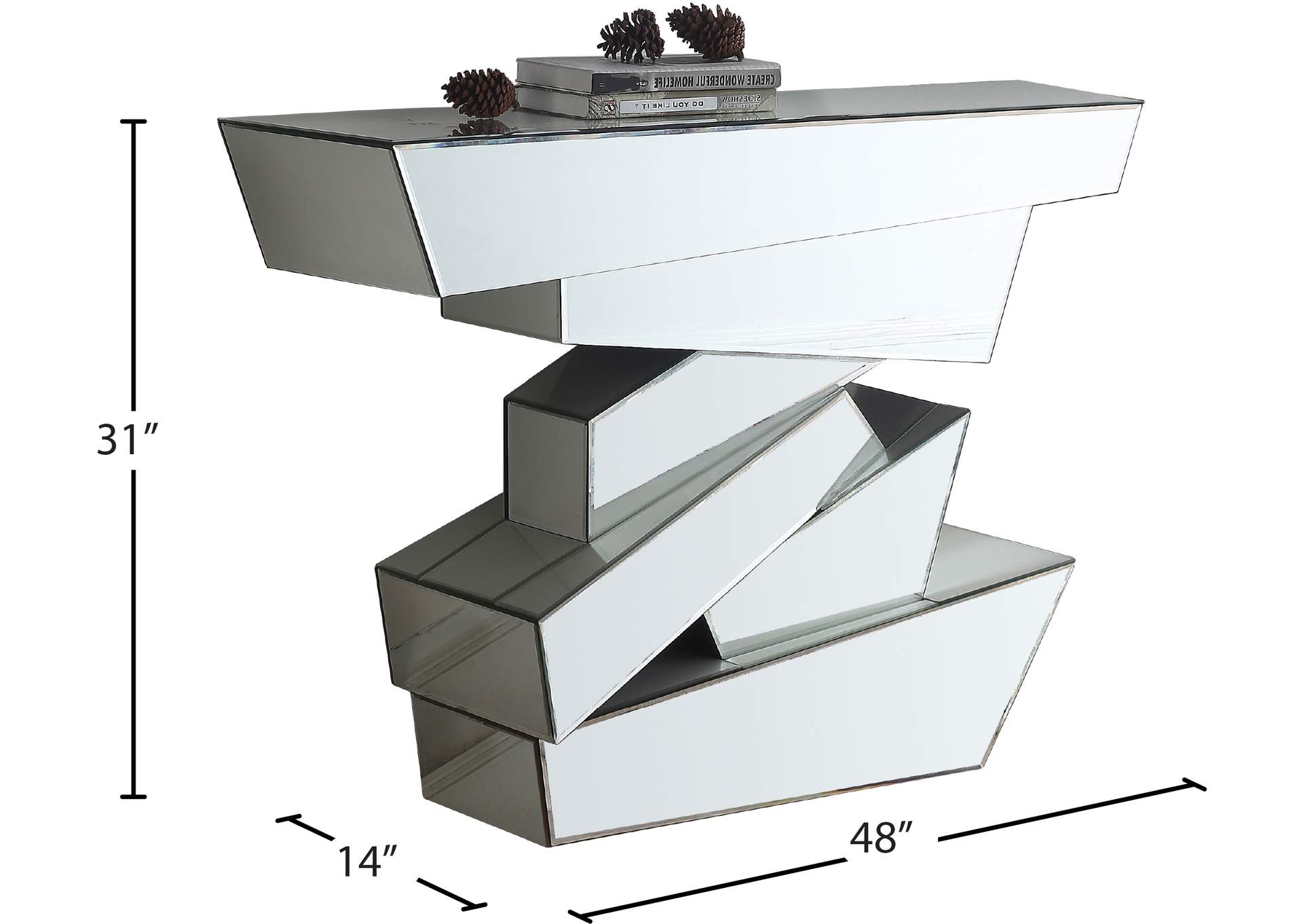 Jade Console Table,Meridian Furniture