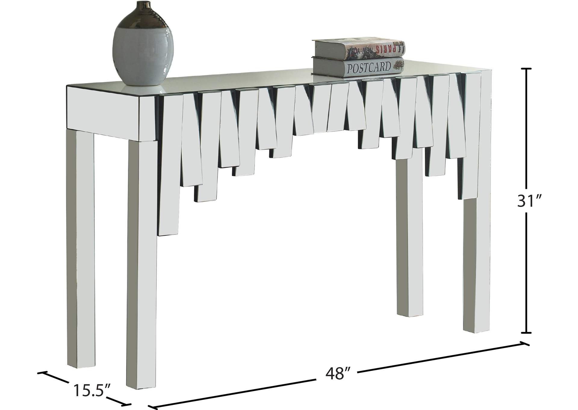 Kylie Console Table,Meridian Furniture