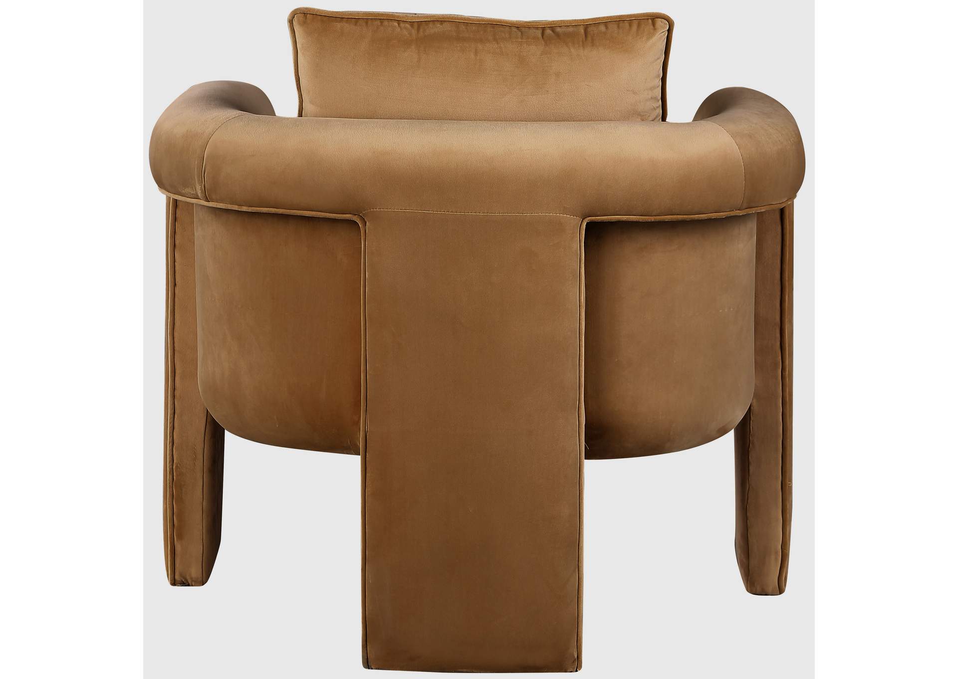 Sloan Saddle Velvet Accent Chair,Meridian Furniture