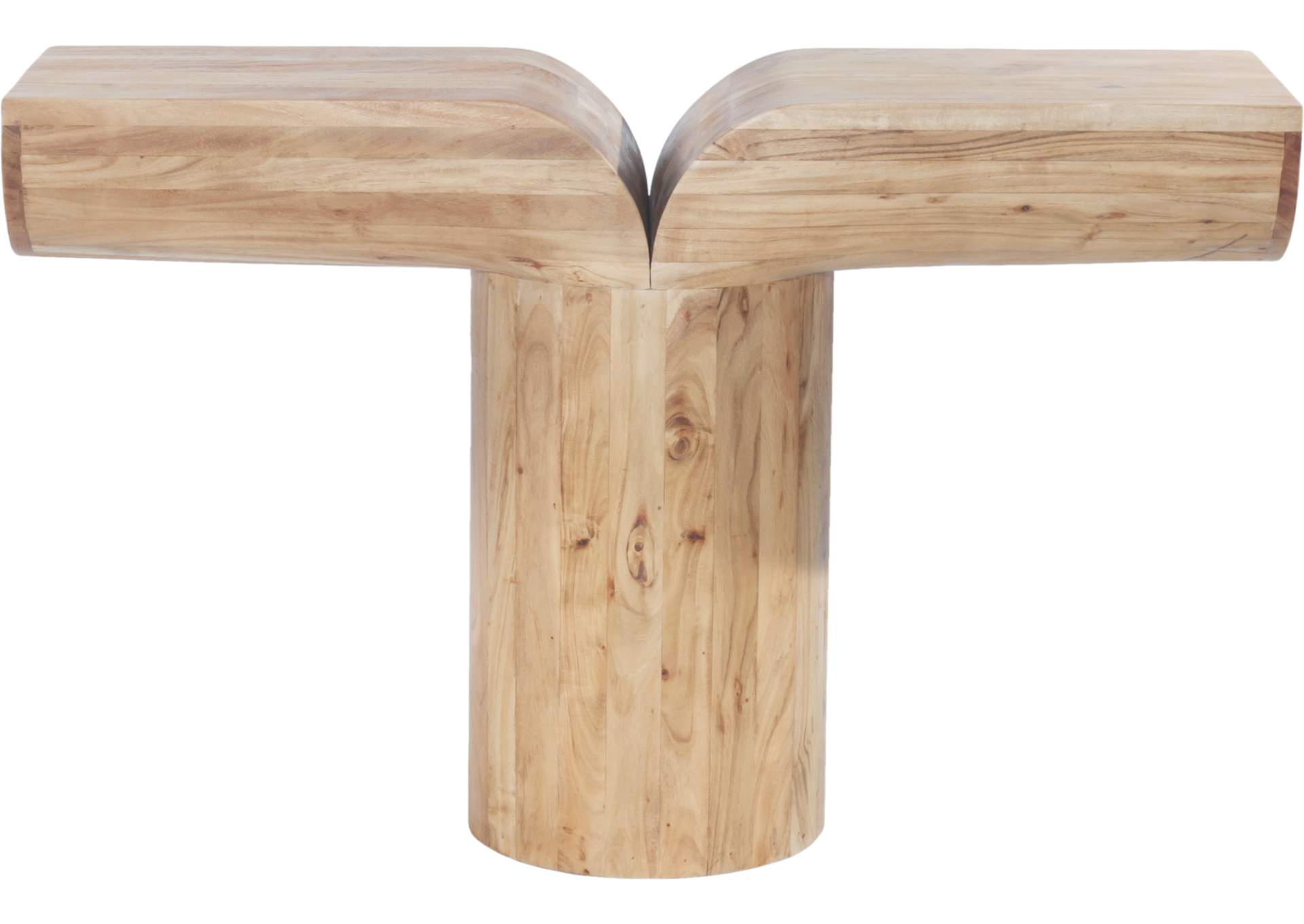 Tee Oak Console Table,Meridian Furniture