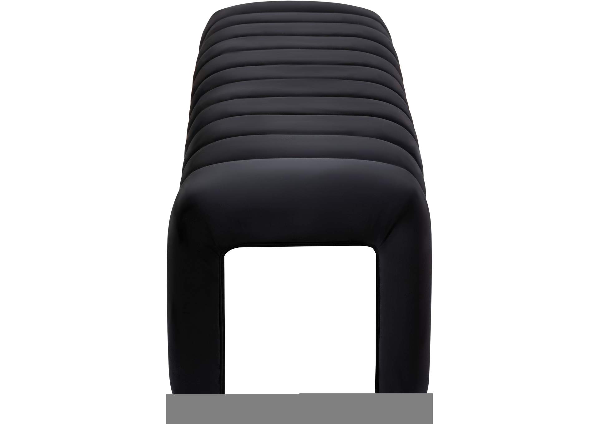 Andaz Black Bench,Meridian Furniture