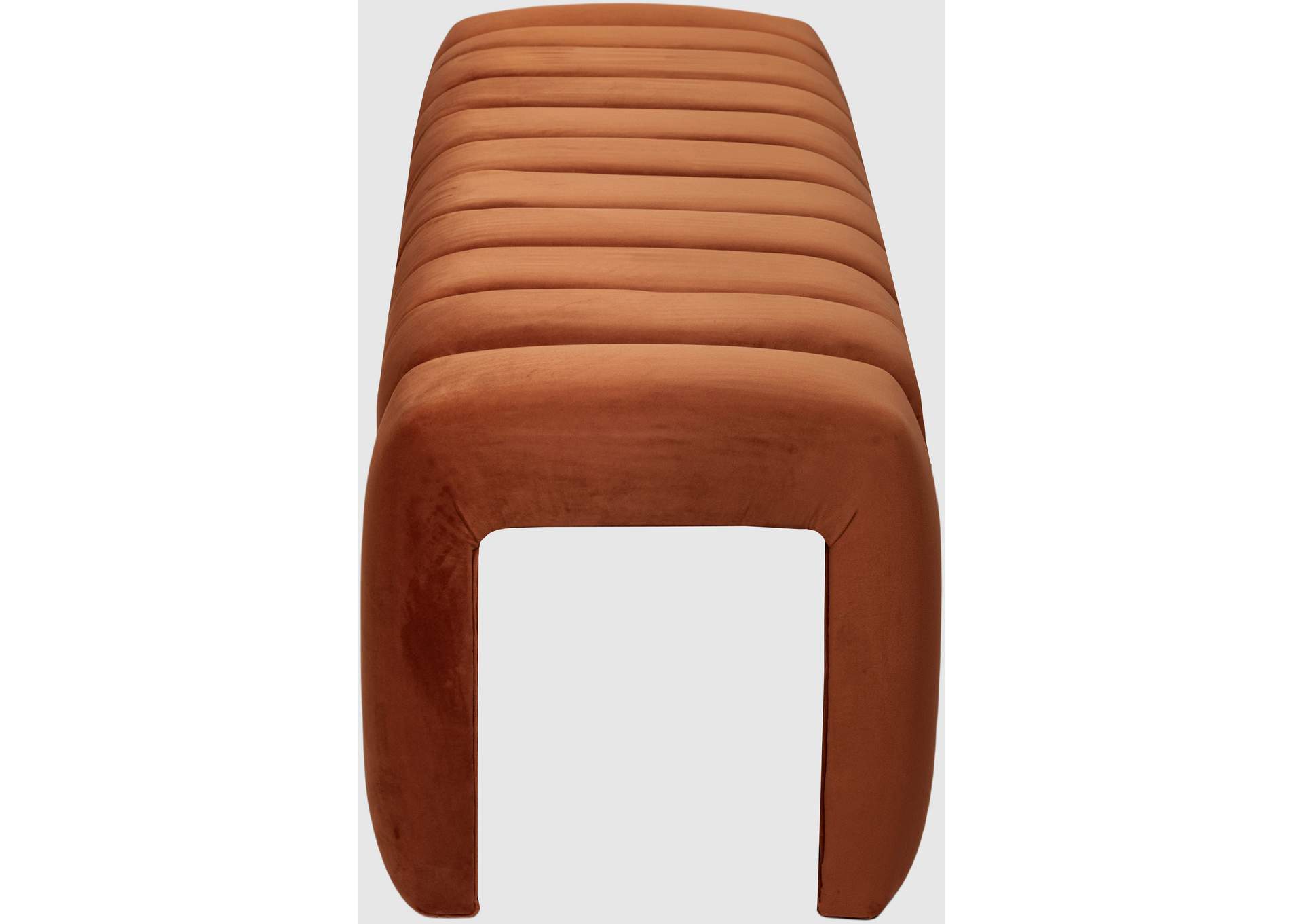 Andaz Cognac Bench,Meridian Furniture