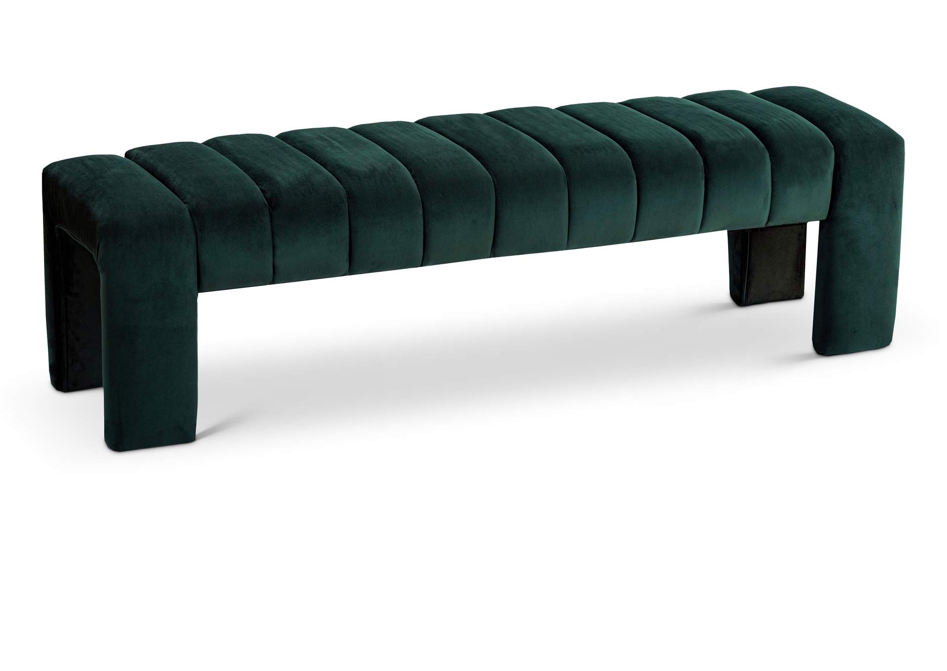 Andaz Green Bench,Meridian Furniture