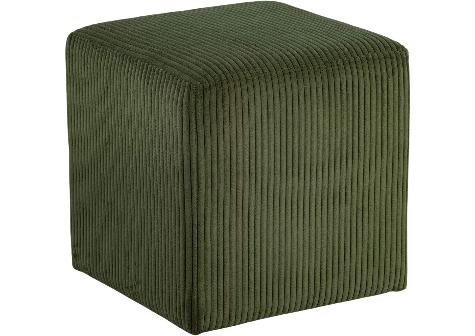 Roy Green Microsuede Fabric Ottoman - Stool,Meridian Furniture