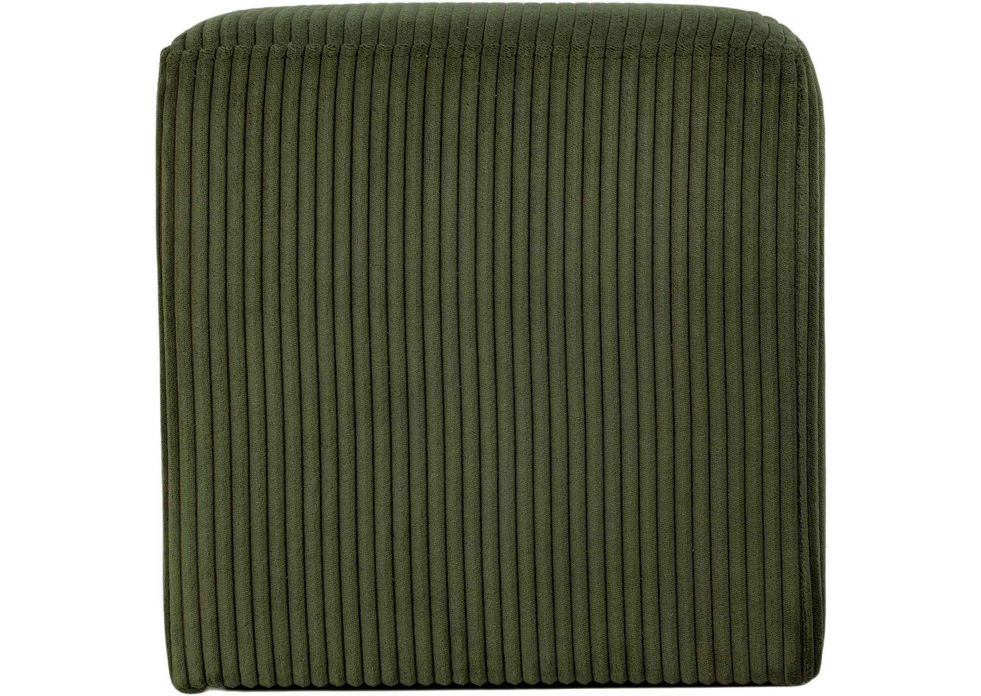 Roy Green Microsuede Fabric Ottoman - Stool,Meridian Furniture