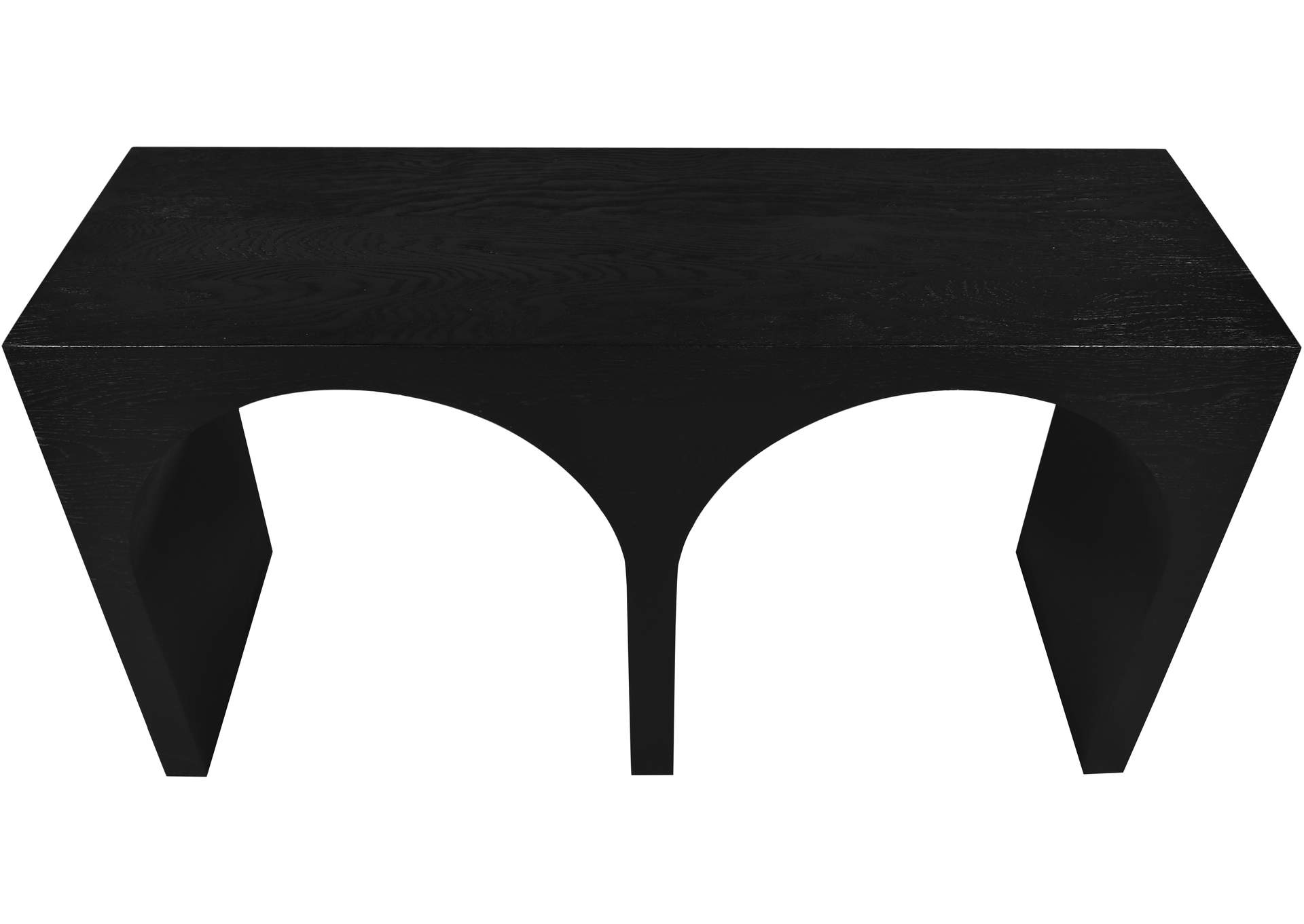 June Black Oak Console Table,Meridian Furniture