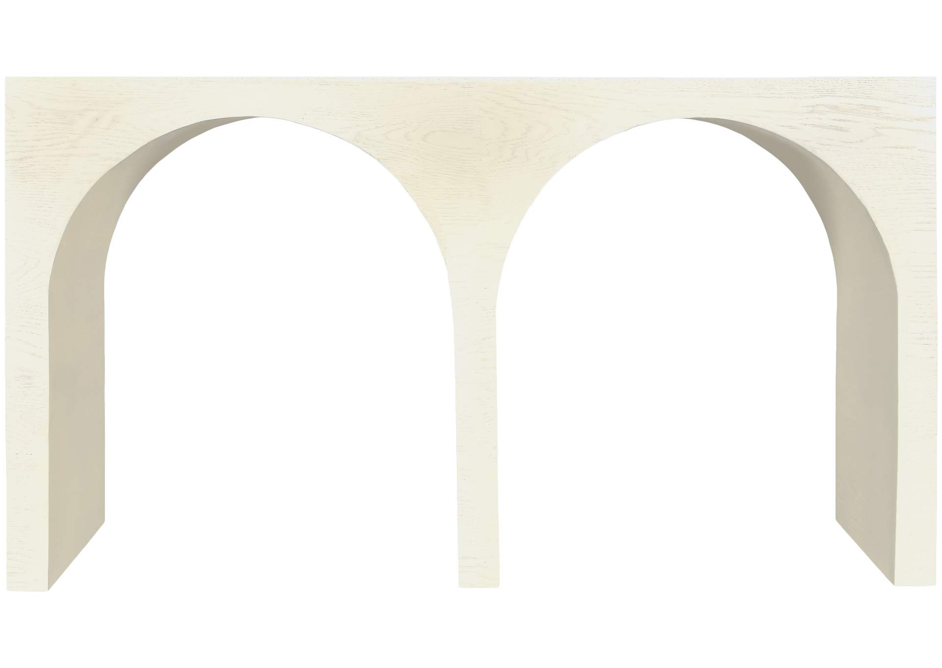 June Cream Oak Console Table,Meridian Furniture