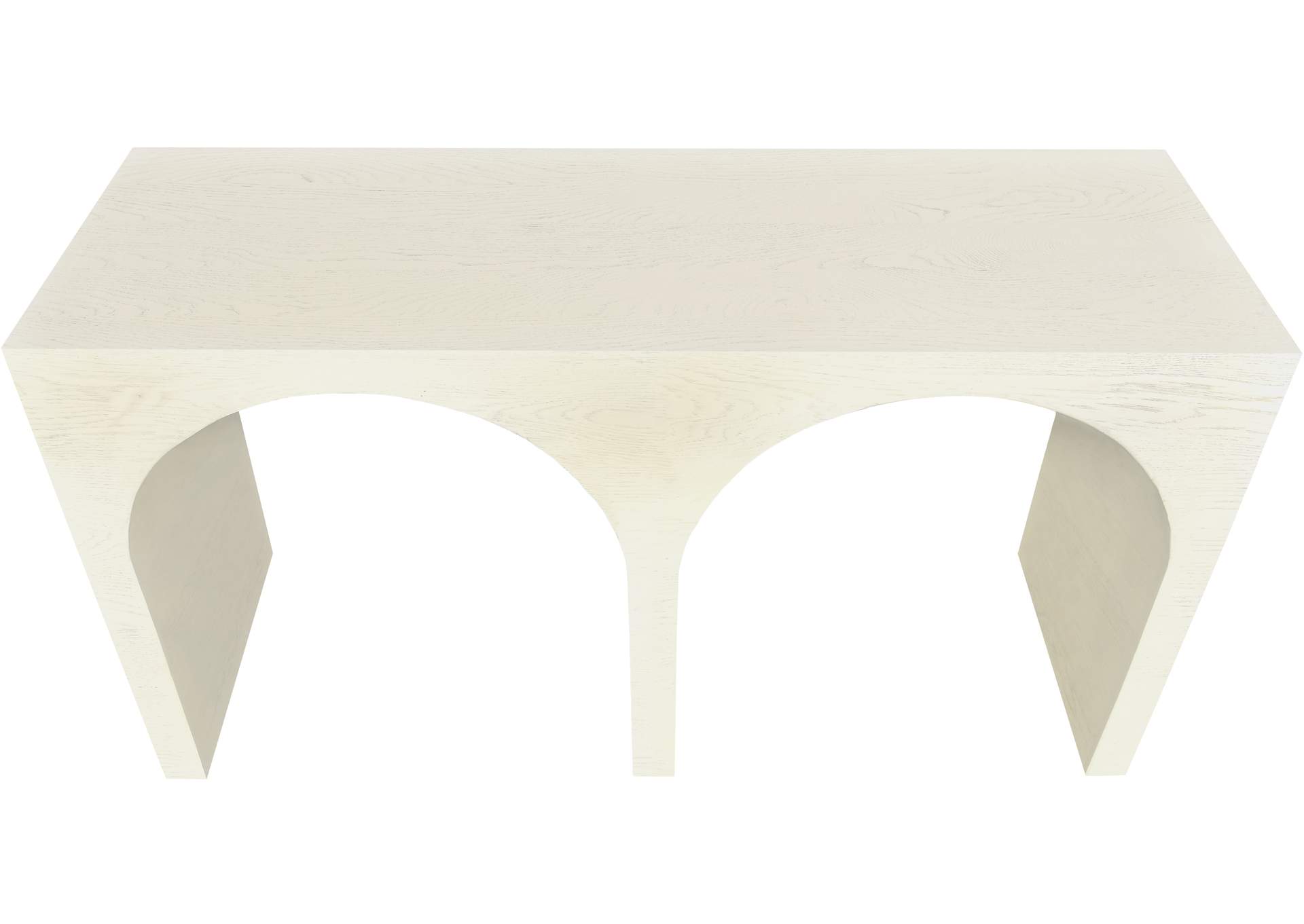 June Cream Oak Console Table,Meridian Furniture