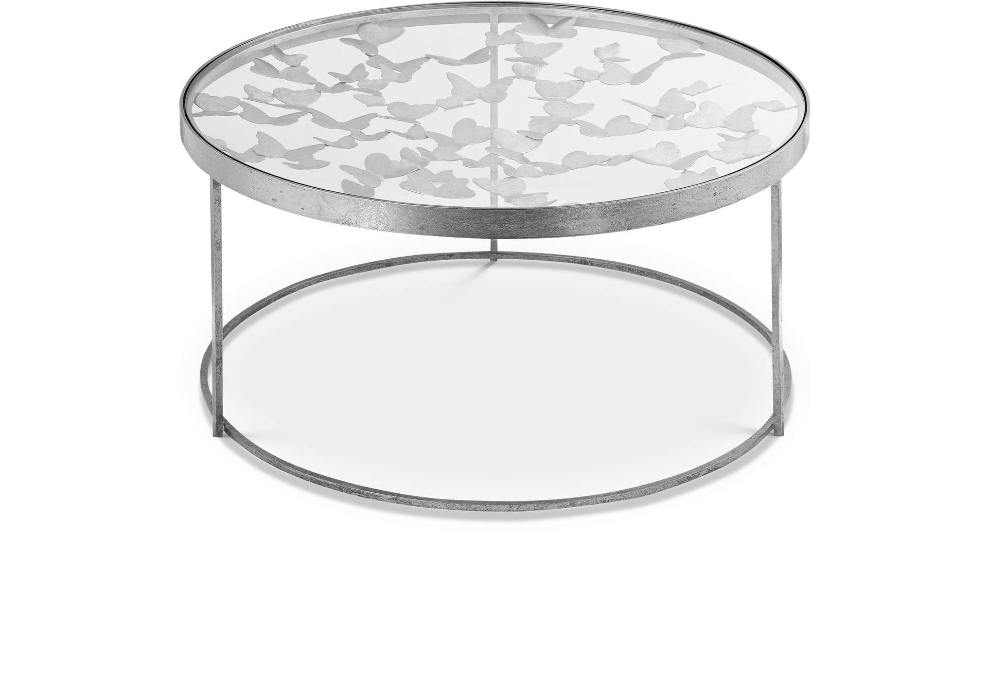 Butterfly Silver Coffee Table,Meridian Furniture