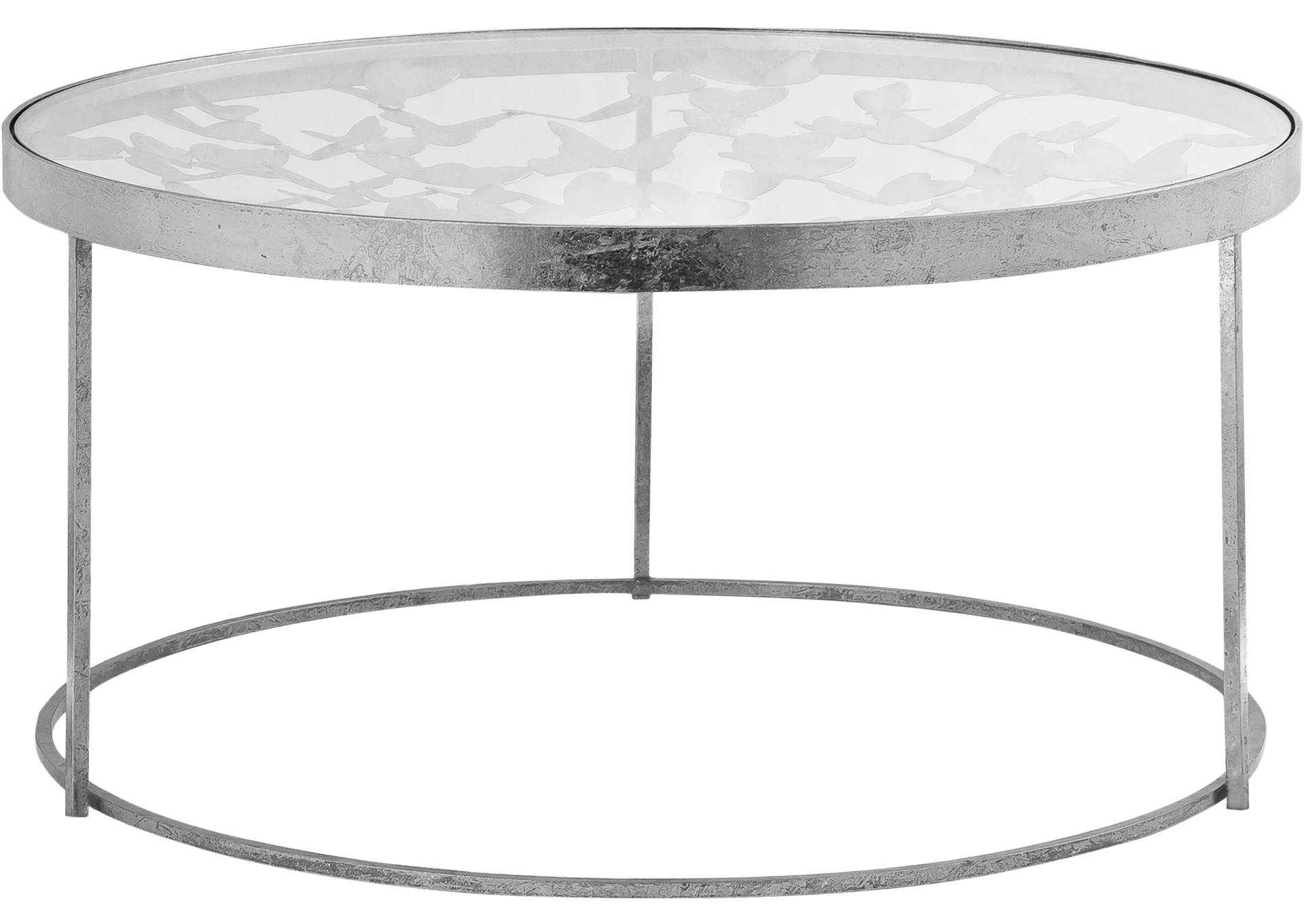 Butterfly Silver Coffee Table,Meridian Furniture