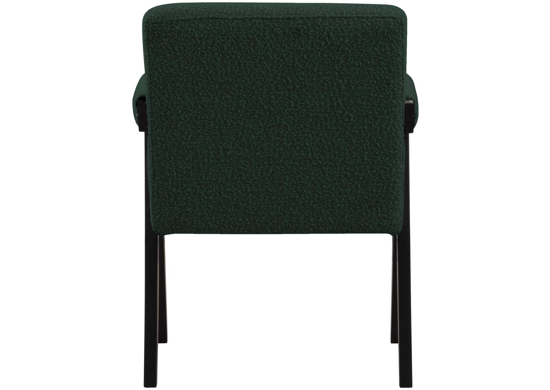 Woodloch Green Boucle Fabric Accent Chair,Meridian Furniture
