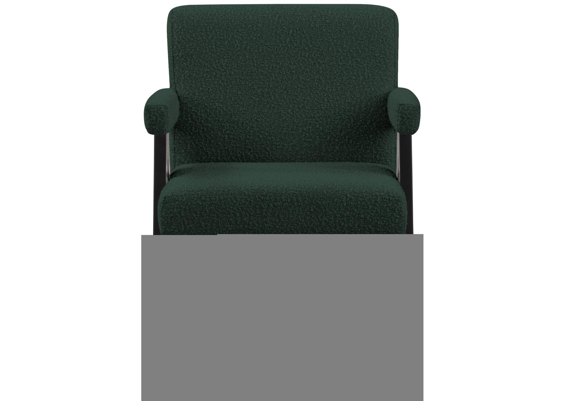 Woodloch Green Boucle Fabric Accent Chair,Meridian Furniture
