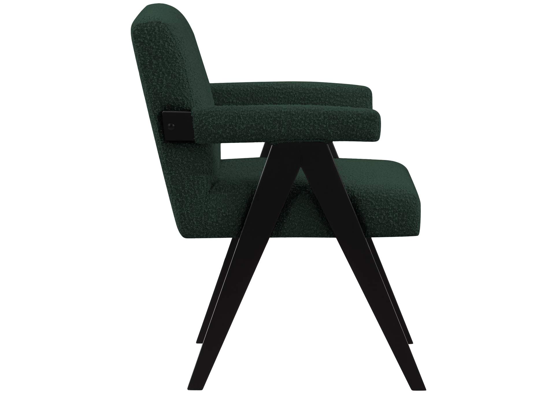 Woodloch Green Boucle Fabric Accent Chair,Meridian Furniture