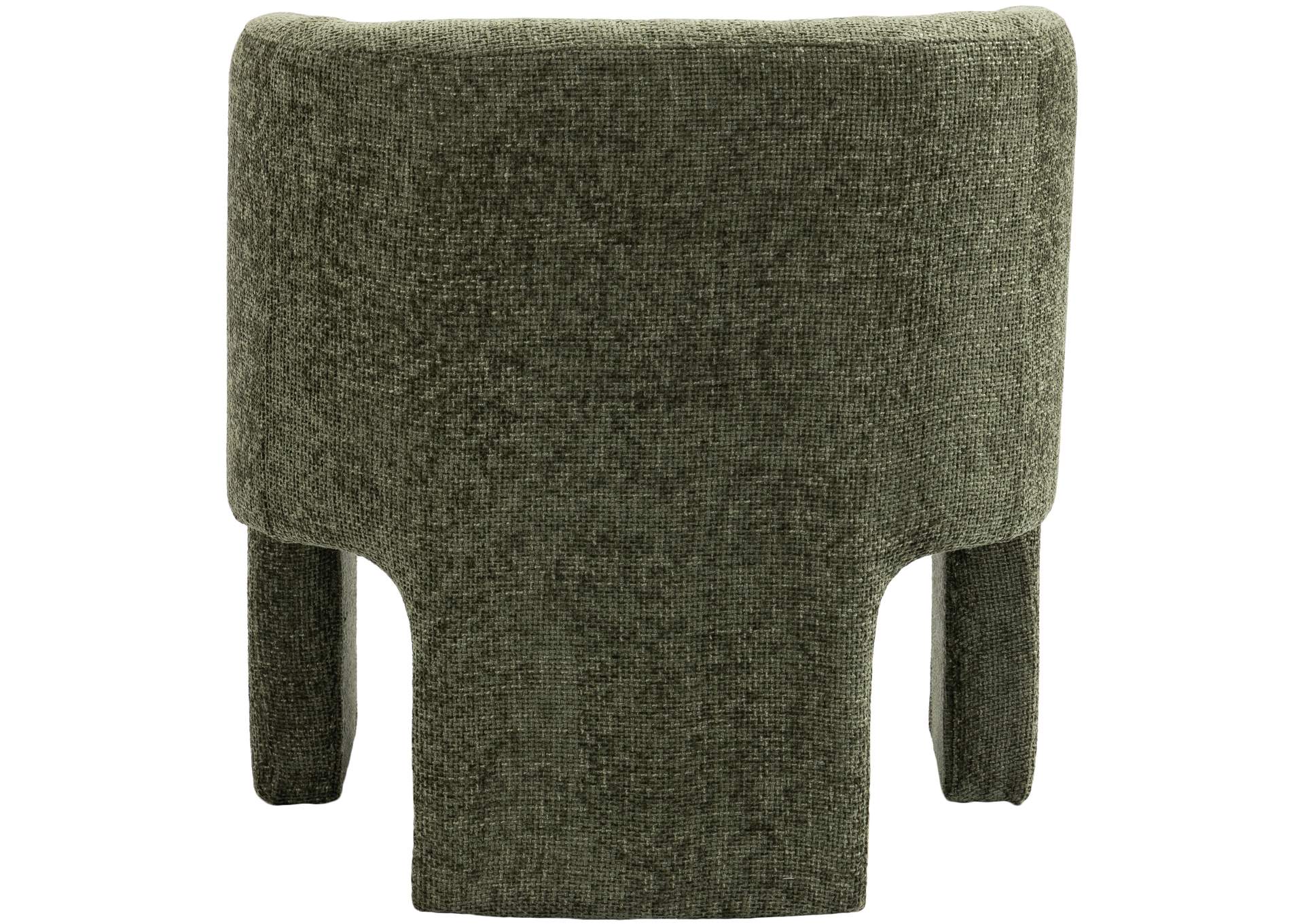 Sawyer Green Chenille Fabric Accent Chair,Meridian Furniture