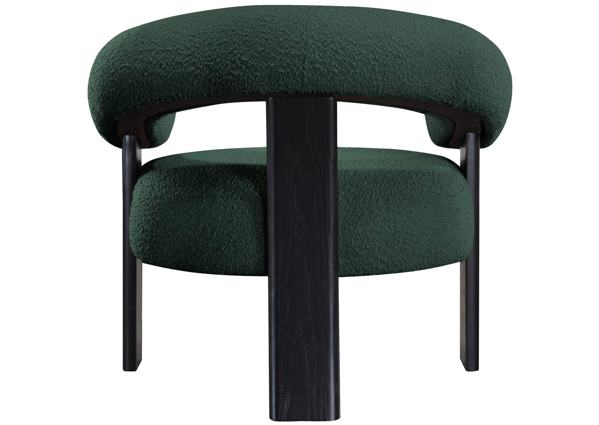 Winston Green Boucle Fabric Accent Chair,Meridian Furniture