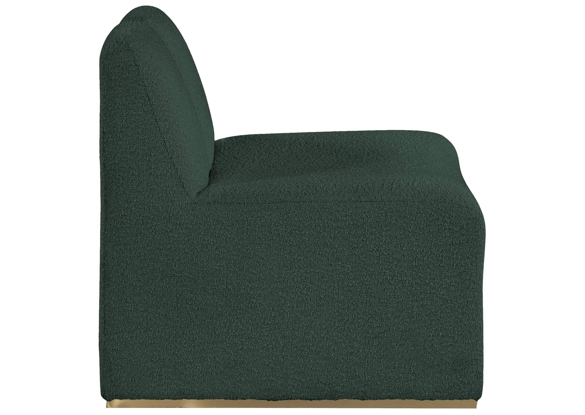 Alta Green Boucle Fabric Accent Chair,Meridian Furniture