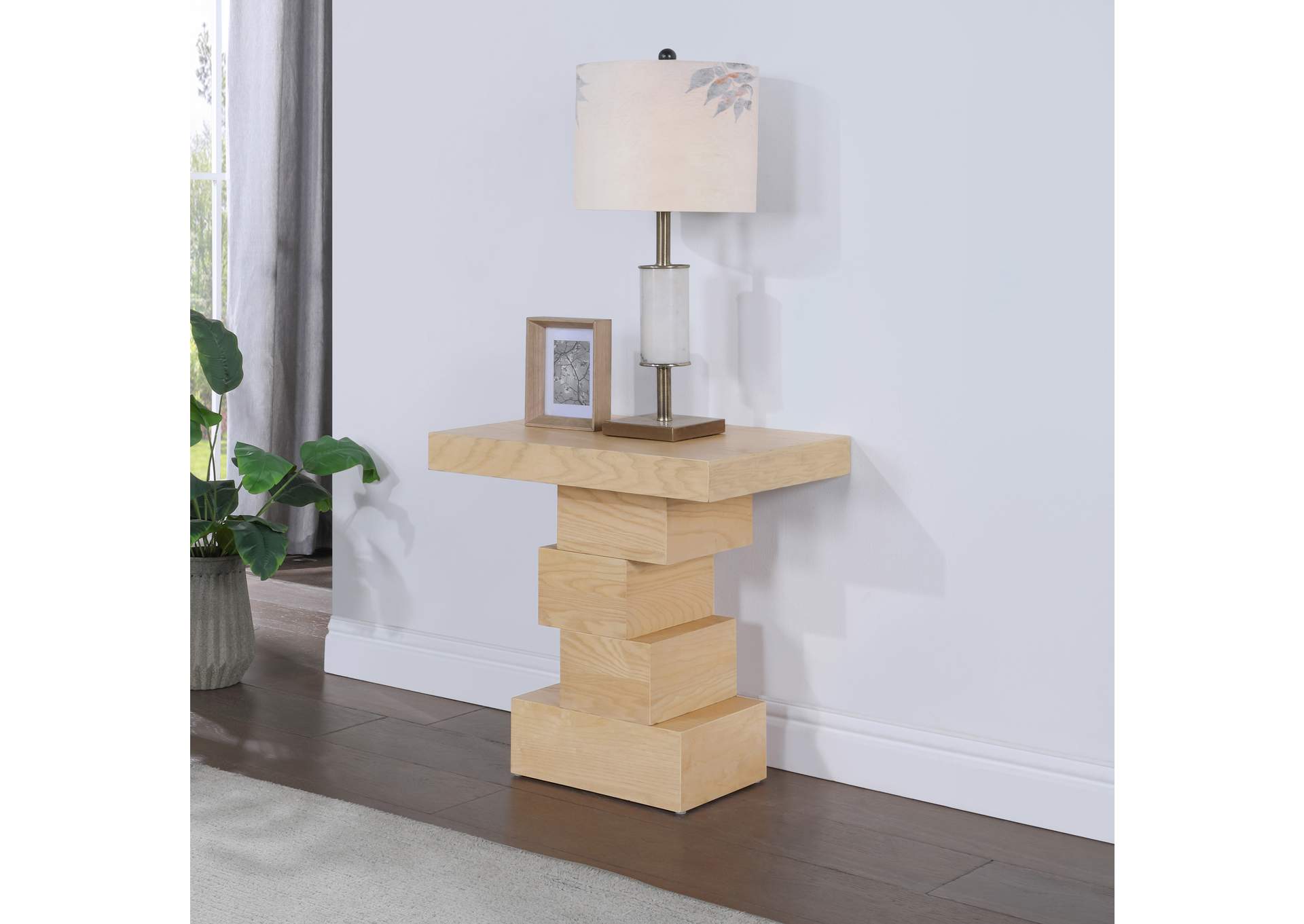 Westmount Natural End Table,Meridian Furniture