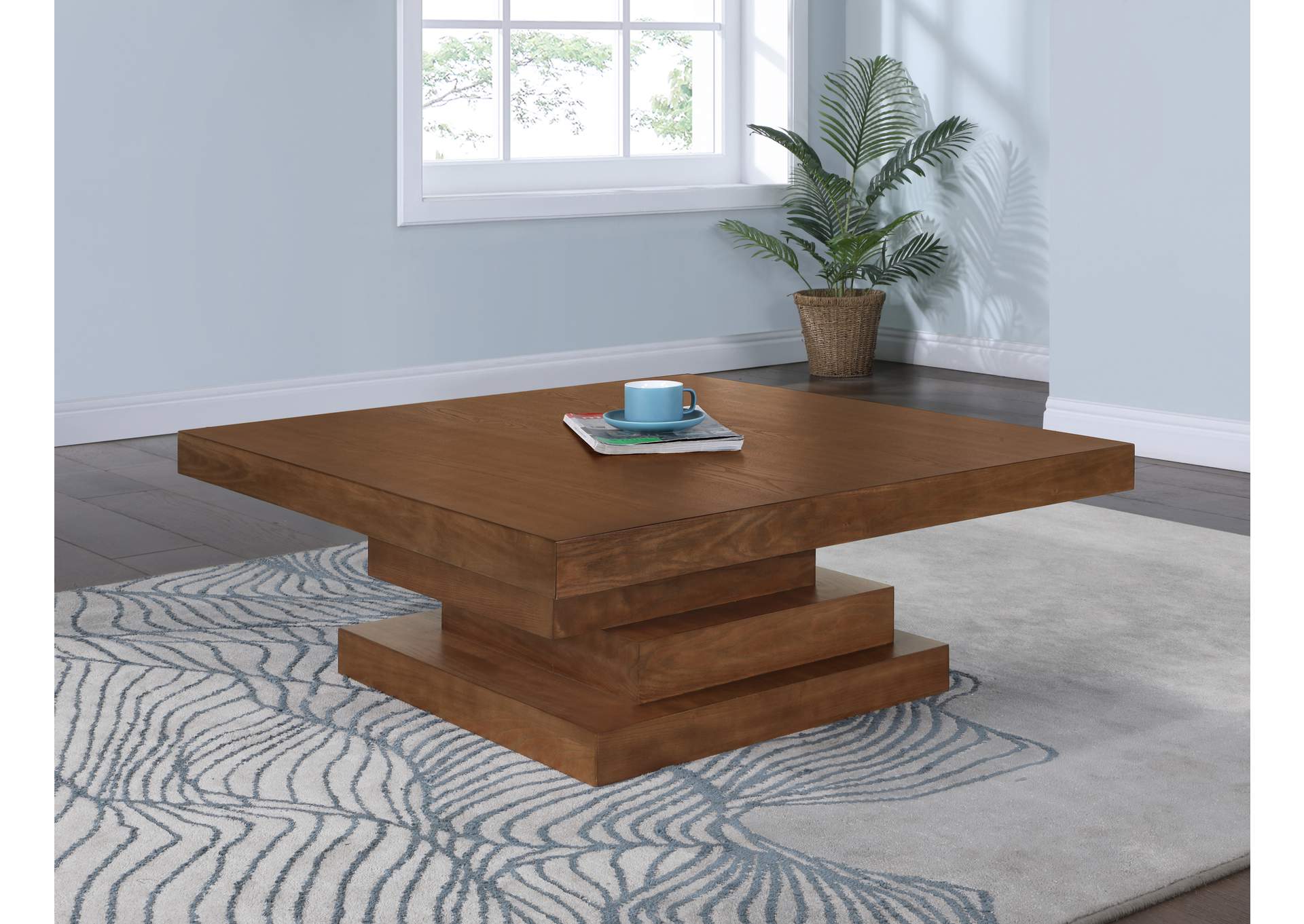 Westmount Walnut Coffee Table,Meridian Furniture