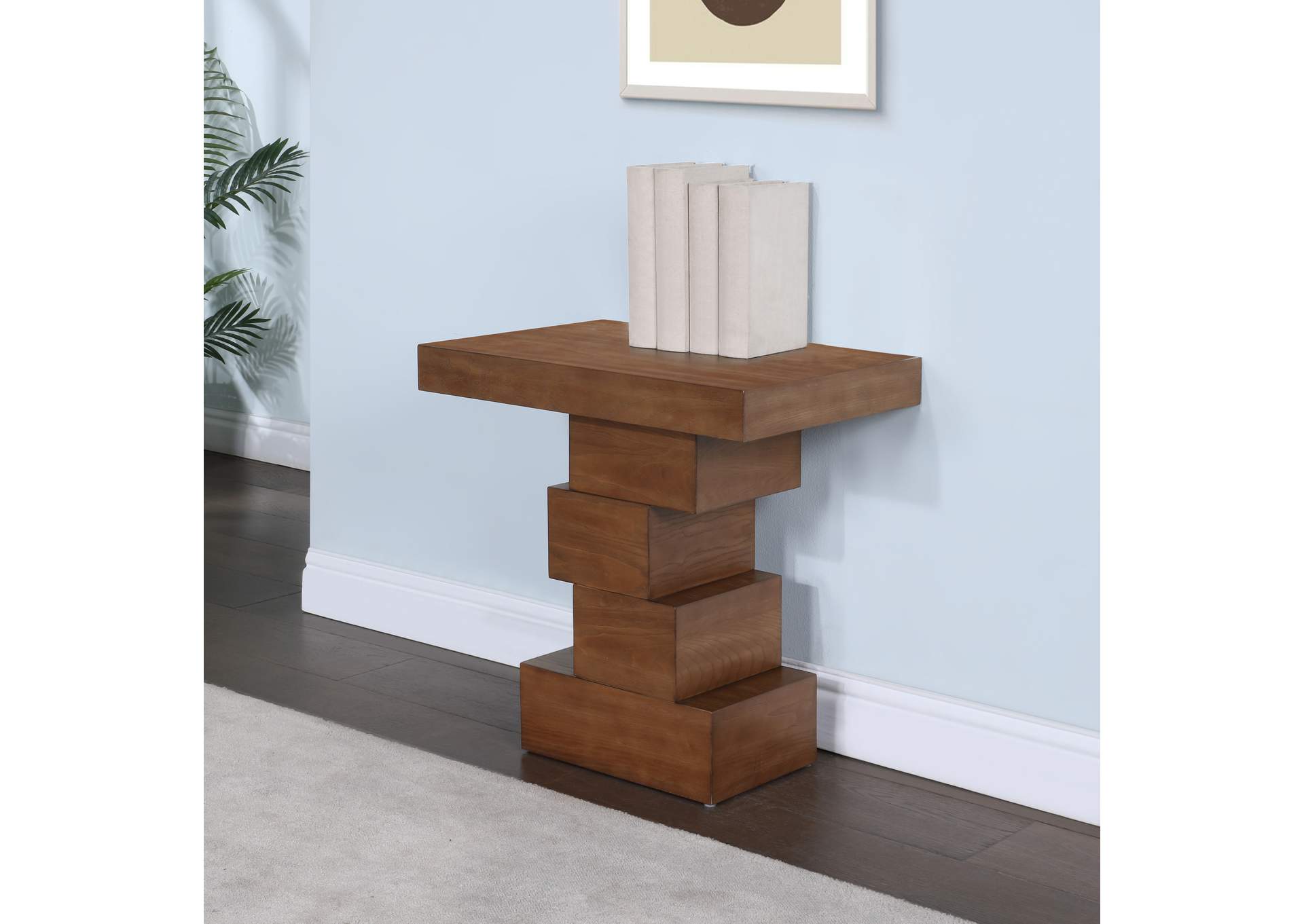 Westmount Walnut End Table,Meridian Furniture