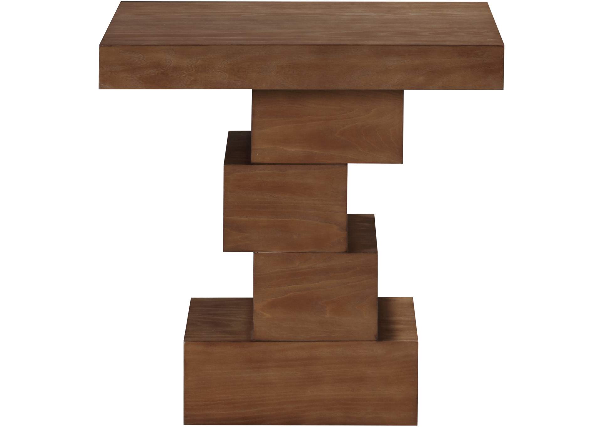 Westmount Walnut End Table,Meridian Furniture