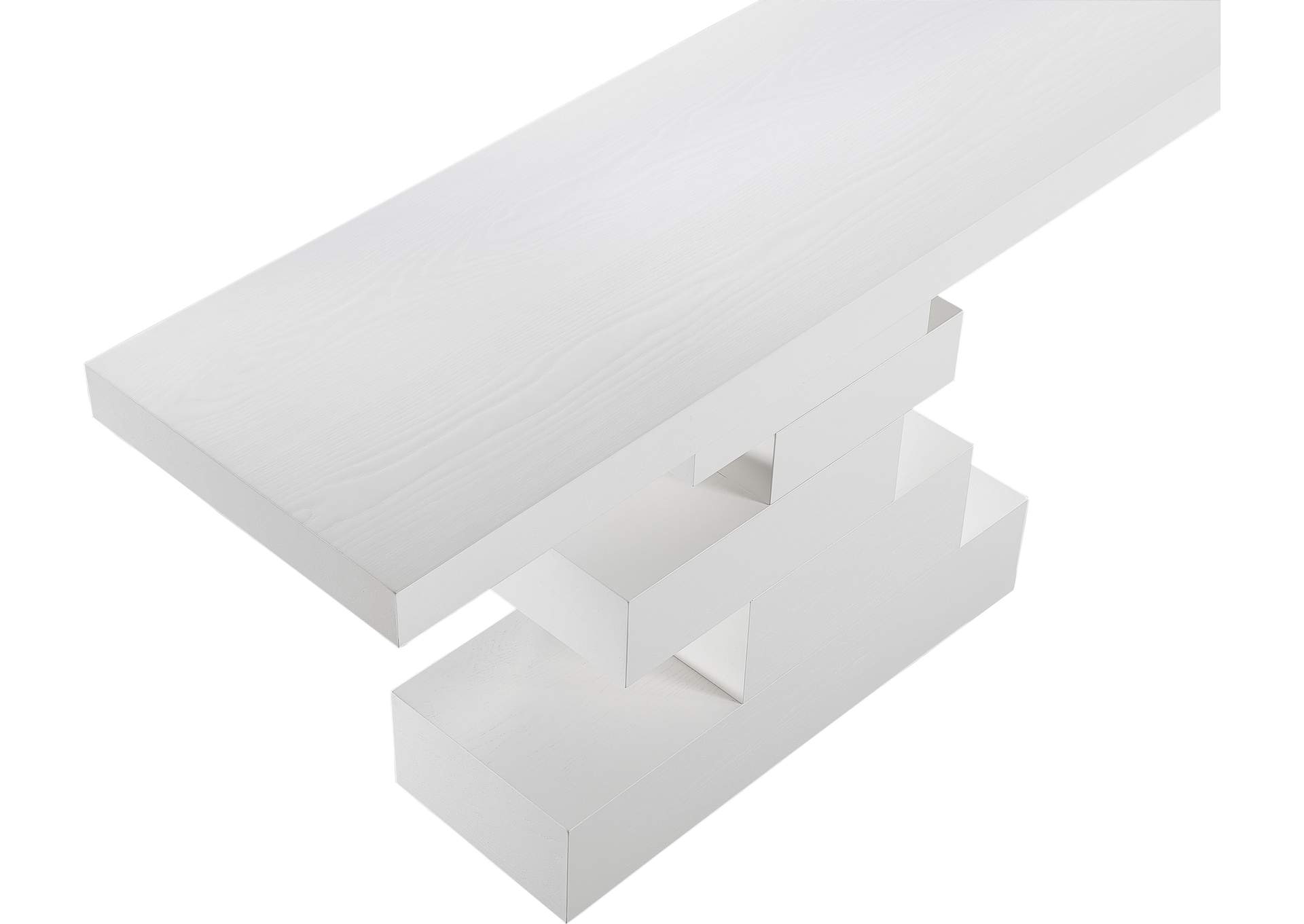 Westmount Off - White Console Table,Meridian Furniture