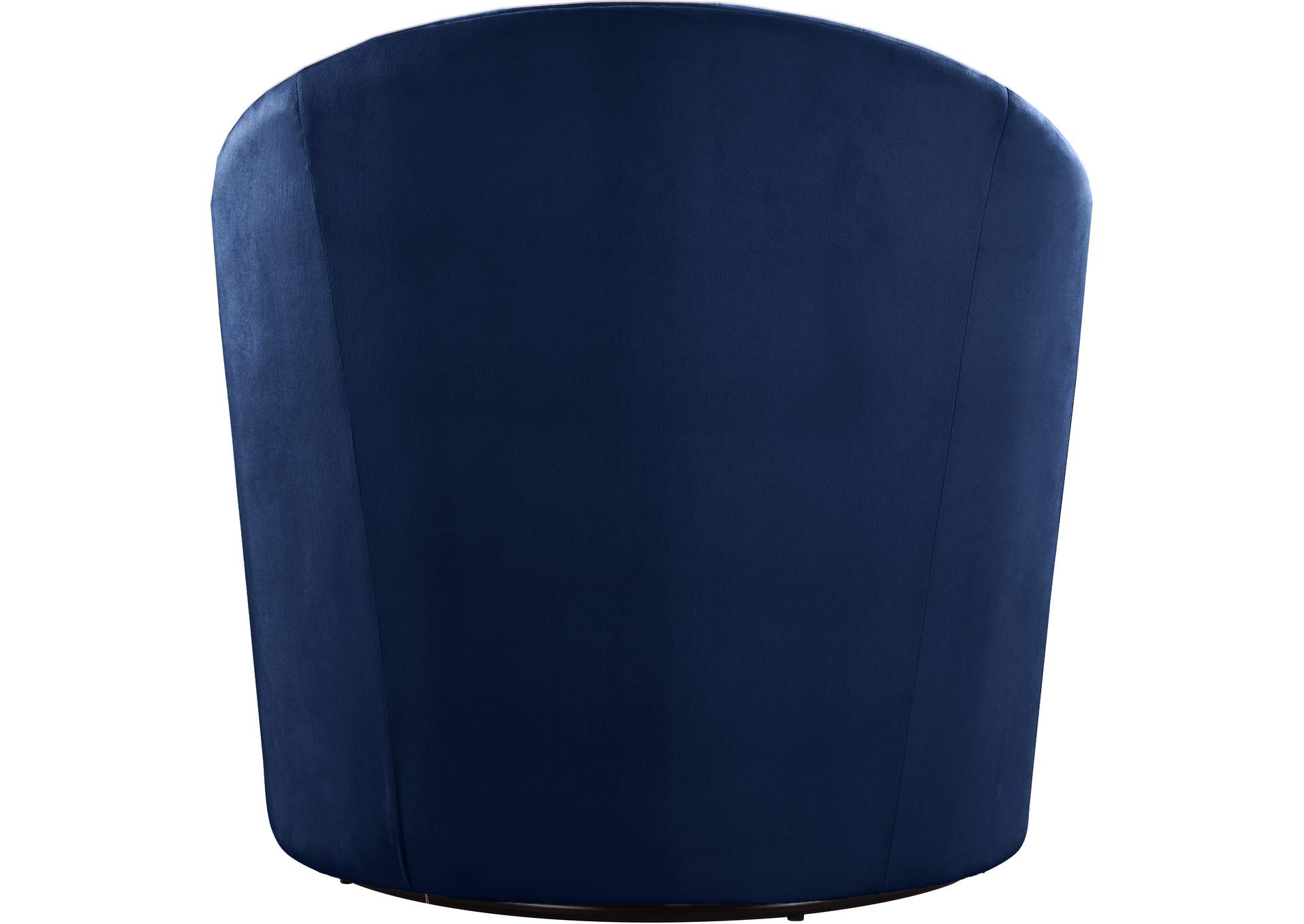 Alessio Navy Velvet Accent Chair,Meridian Furniture