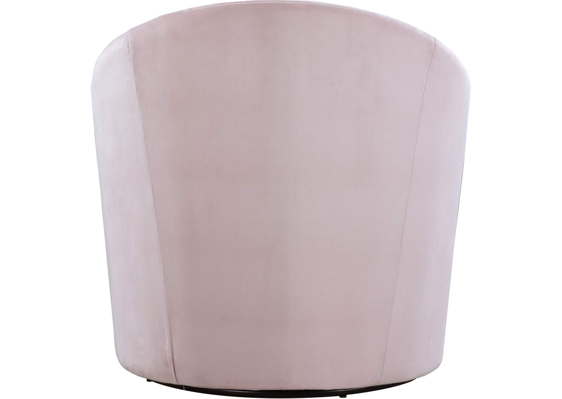 Alessio Pink Velvet Accent Chair,Meridian Furniture