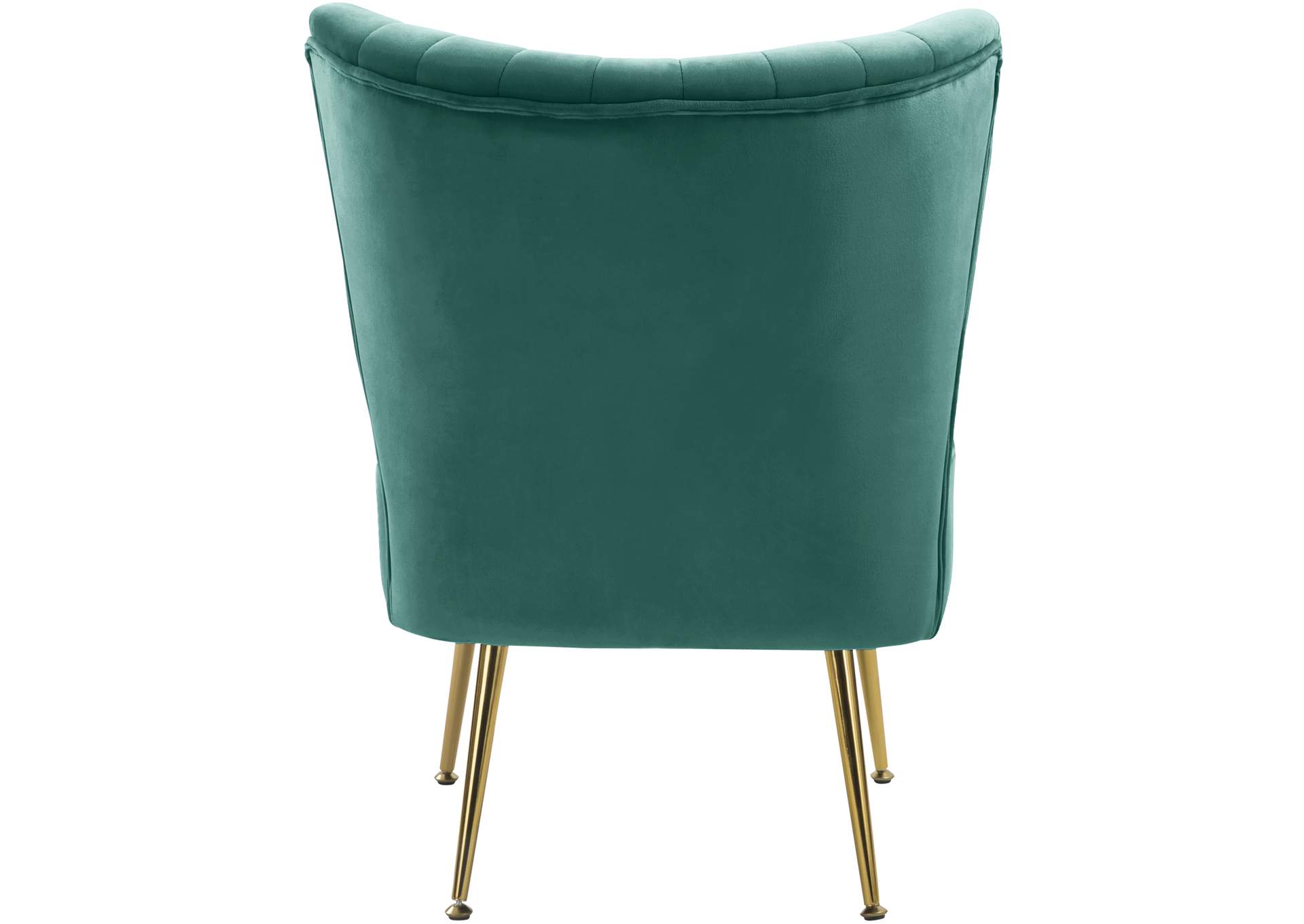 Twin Mint Velvet Accent Chair,Meridian Furniture