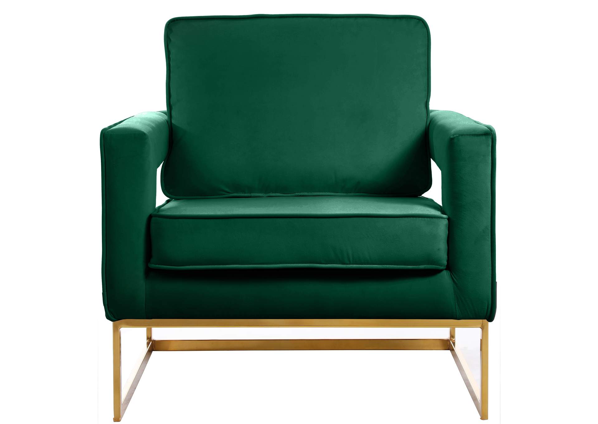 Noah Green Velvet Accent Chair,Meridian Furniture