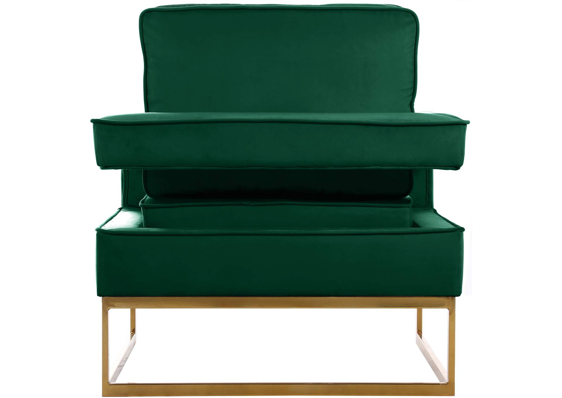 Noah Green Velvet Accent Chair,Meridian Furniture