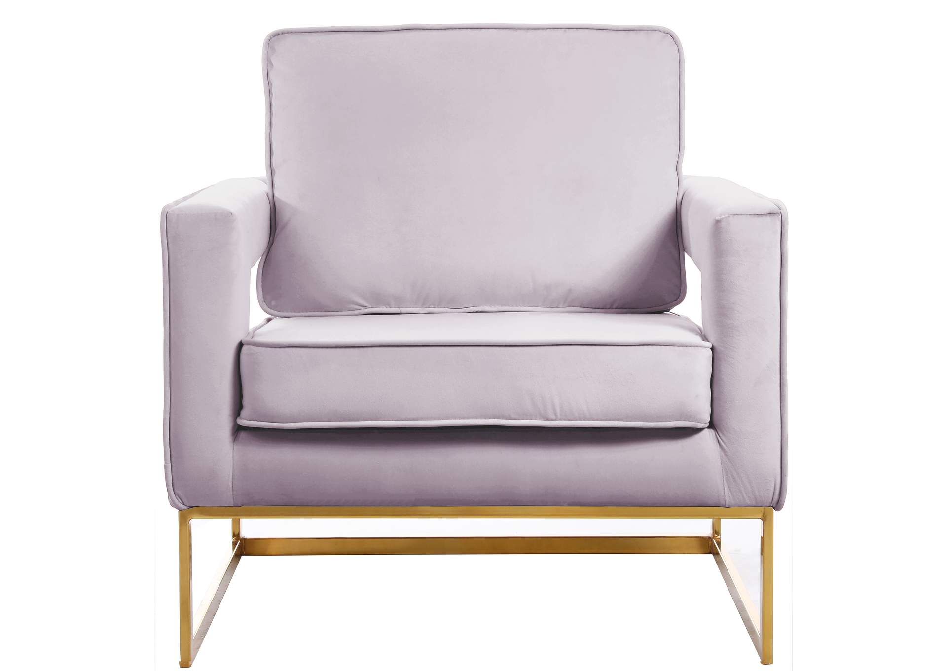 Noah Pink Velvet Accent Chair,Meridian Furniture