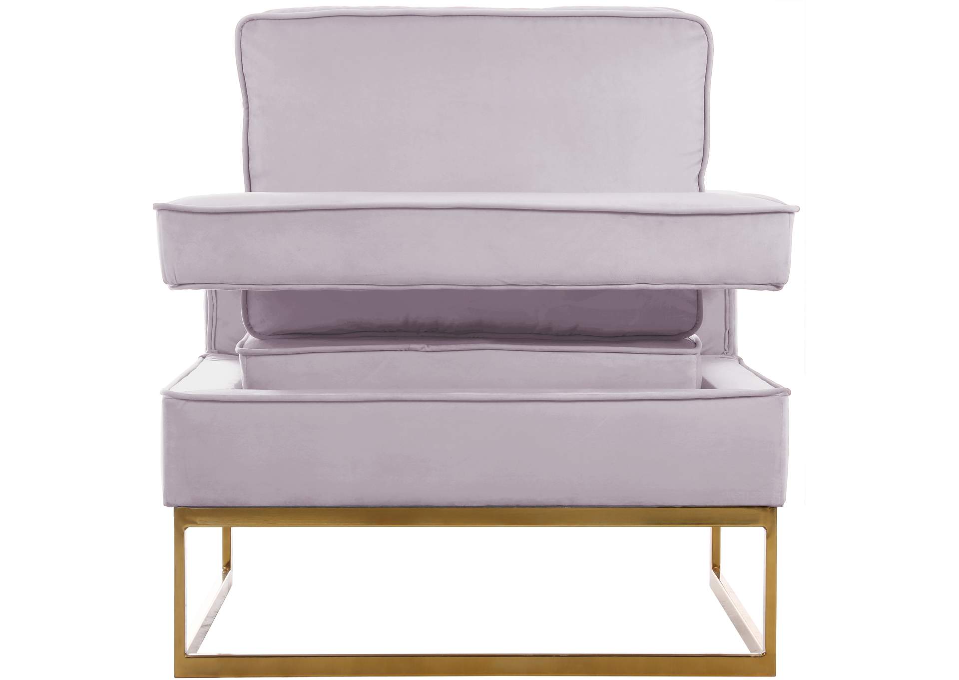 Noah Pink Velvet Accent Chair,Meridian Furniture