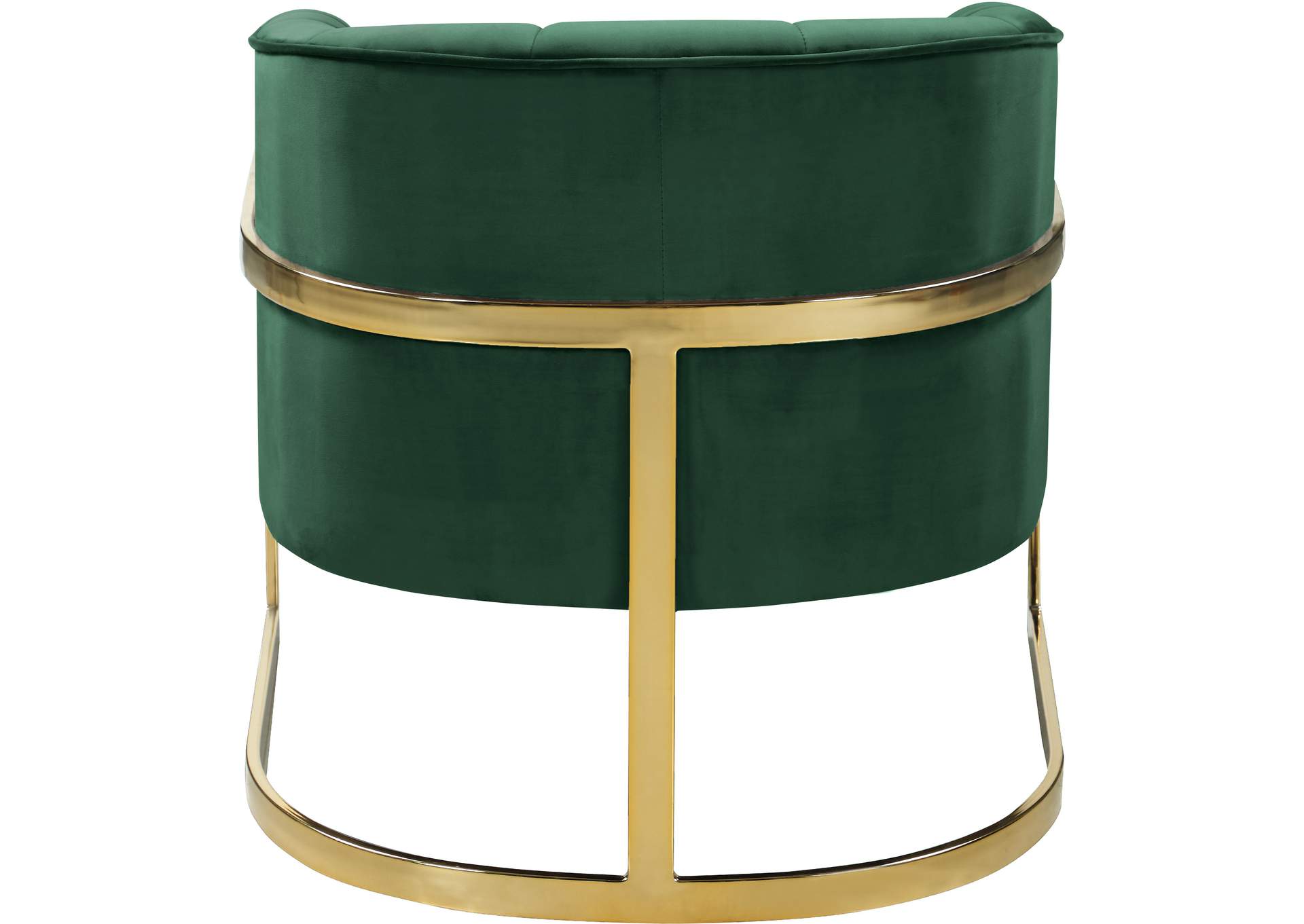 Carter Green Velvet Accent Chair,Meridian Furniture