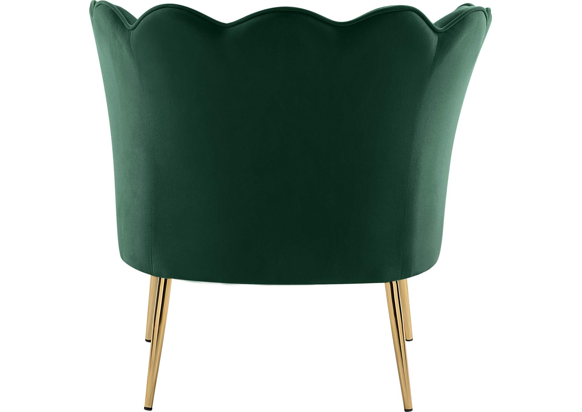 Jester Green Velvet Accent Chair,Meridian Furniture