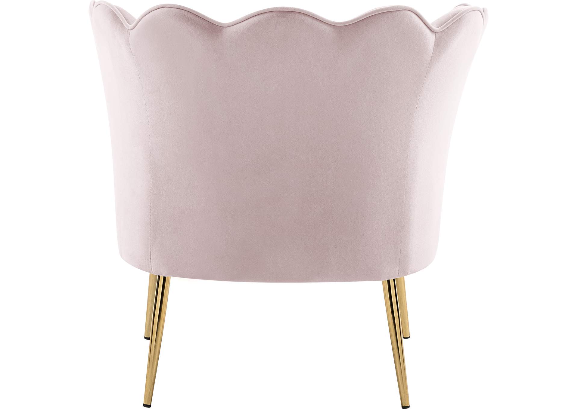 Jester Pink Velvet Accent Chair,Meridian Furniture