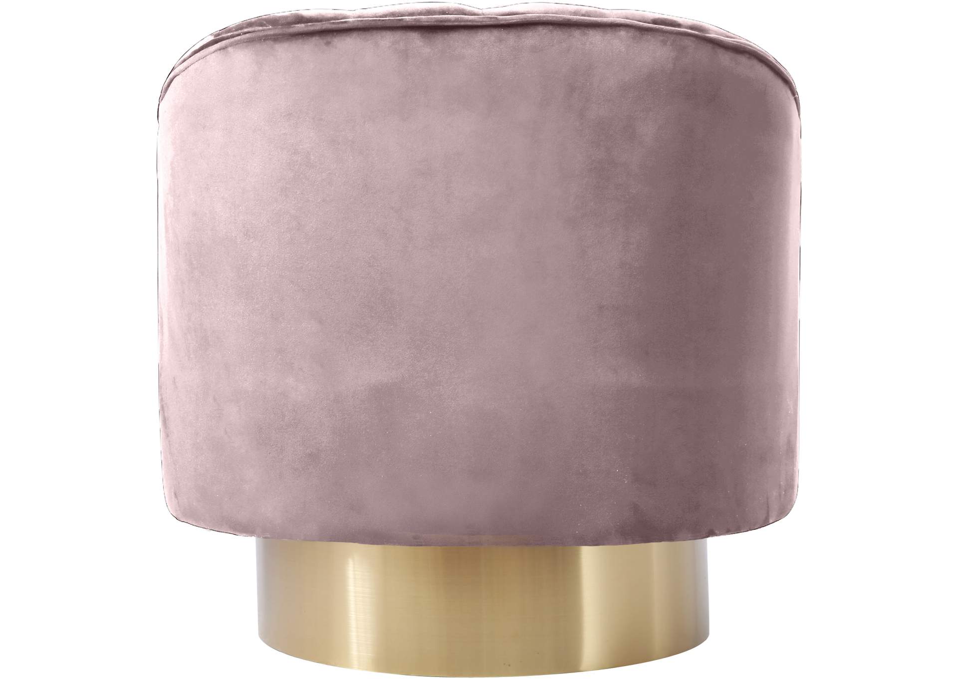 Farrah Pink Velvet Accent Chair,Meridian Furniture