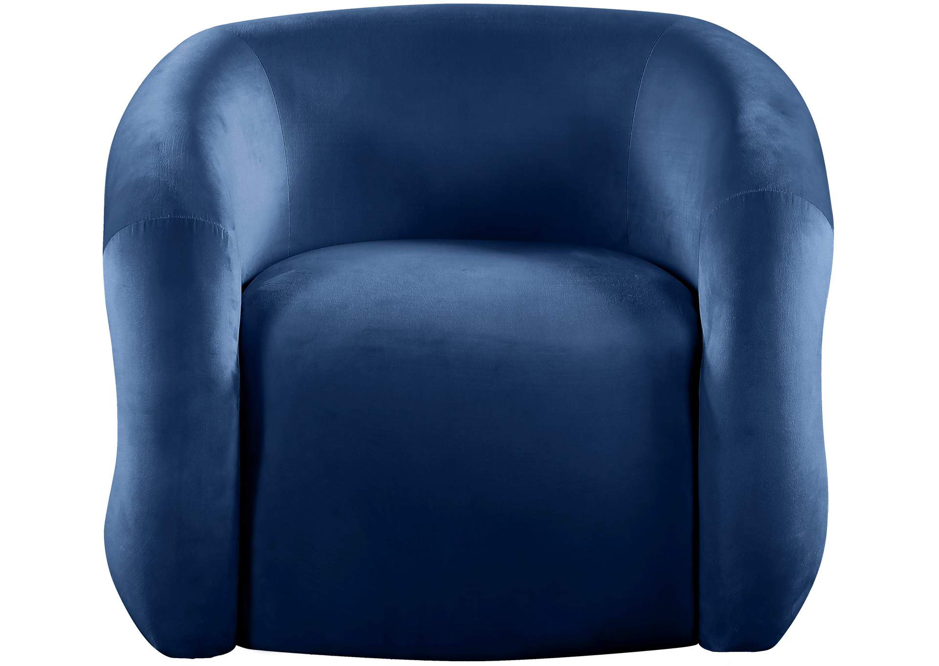 Roxbury Navy Velvet Accent Chair,Meridian Furniture