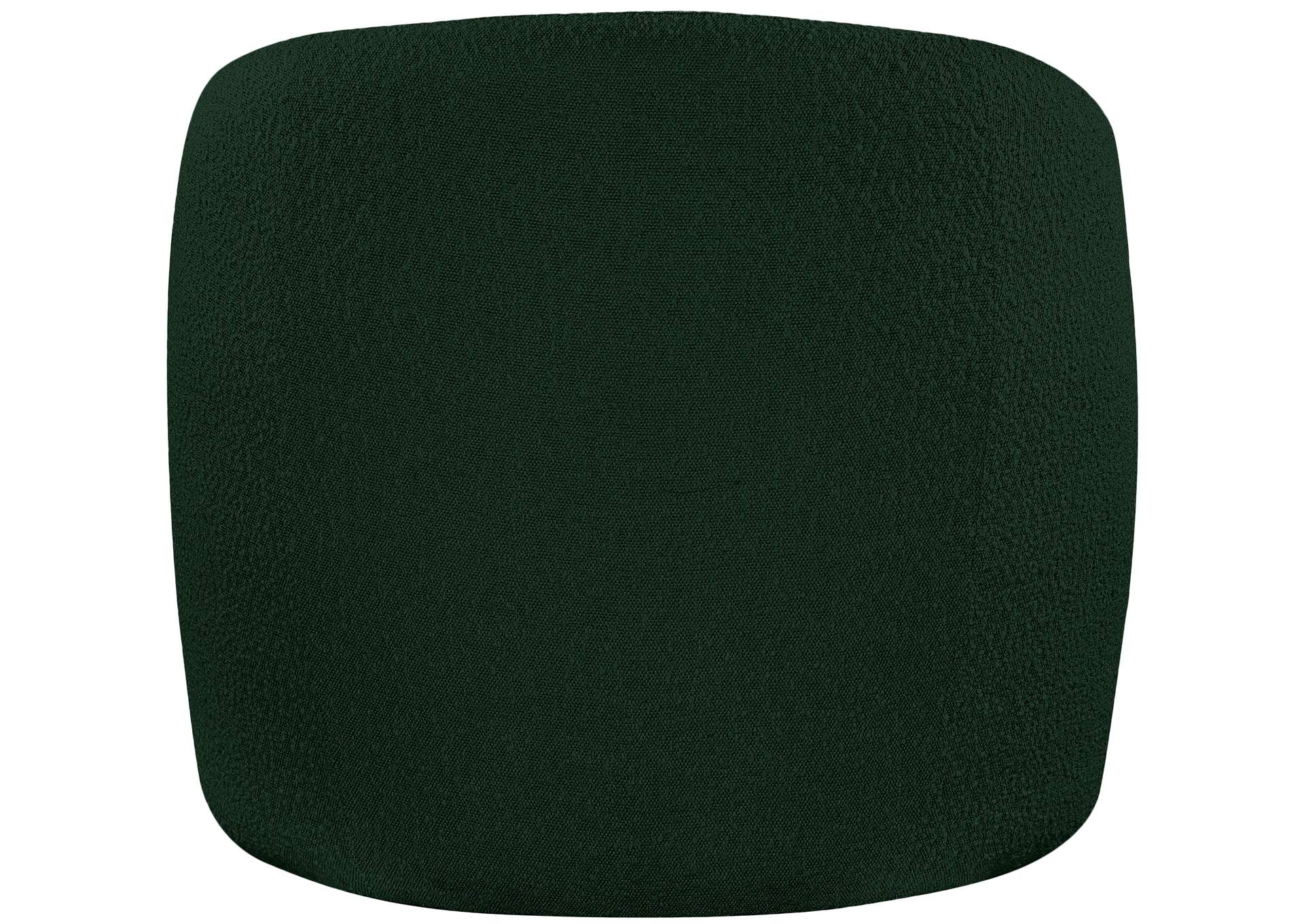 Acadia Green Boucle Fabric Accent Chair,Meridian Furniture