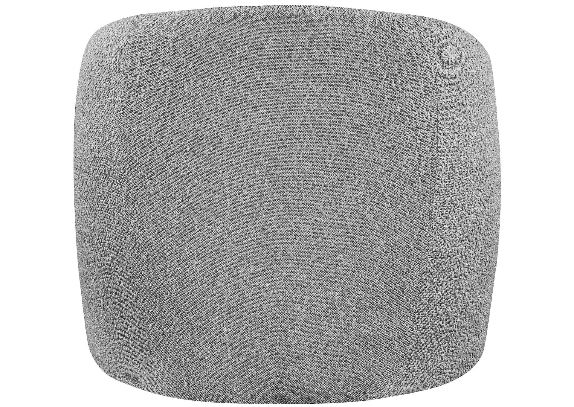 Acadia Grey Boucle Fabric Accent Chair,Meridian Furniture