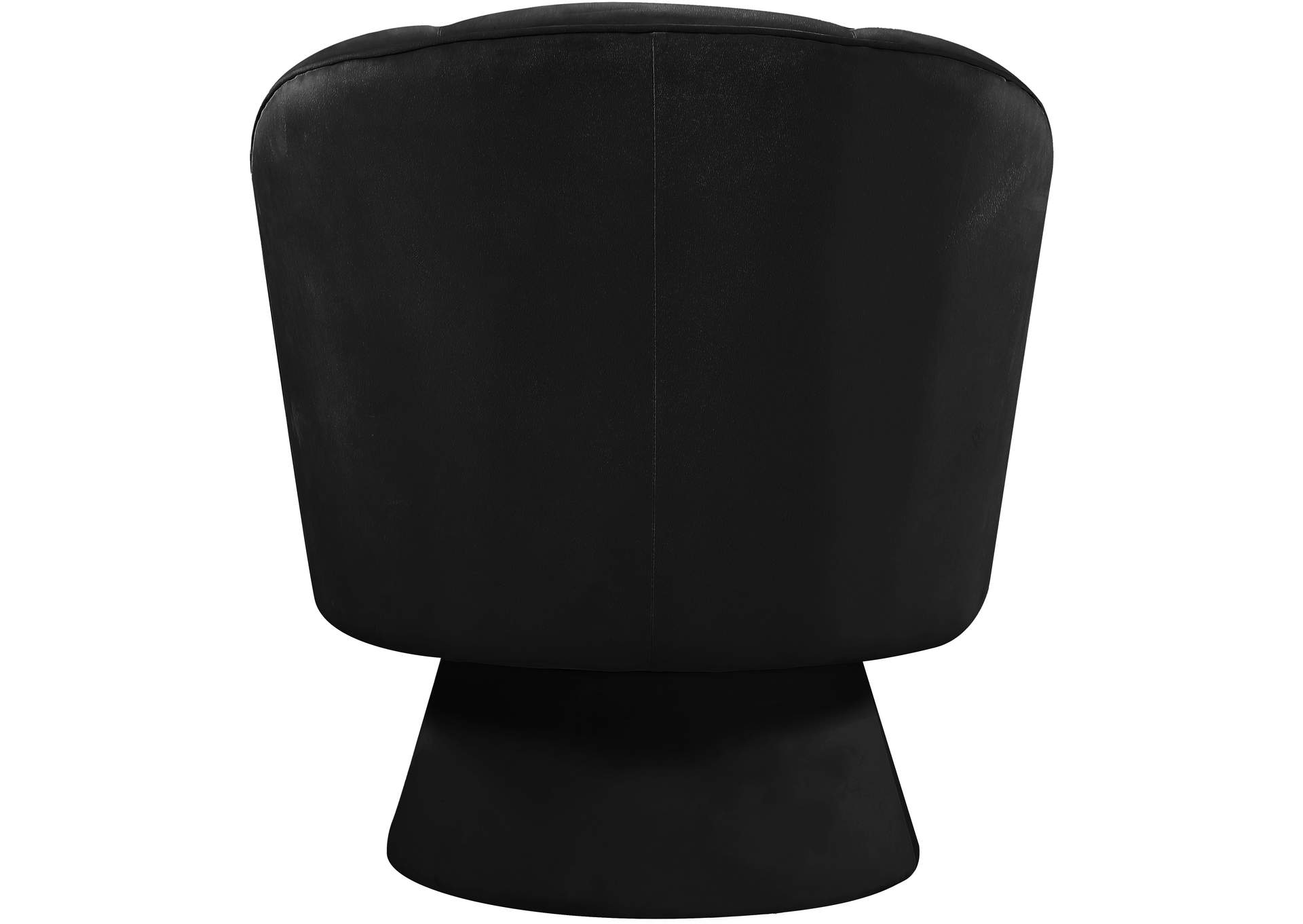 Swanson Black Velvet Accent Chair,Meridian Furniture