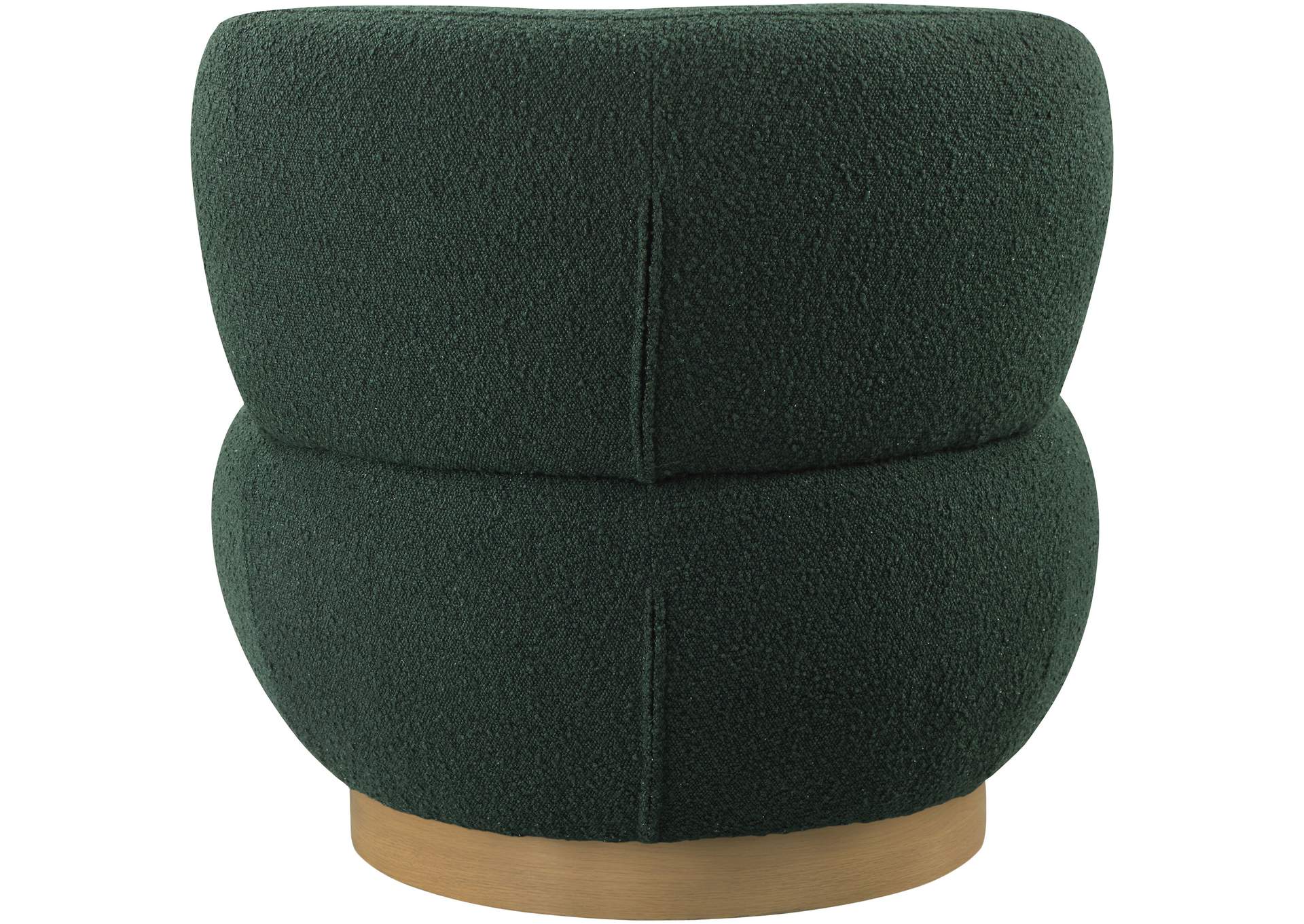 Calais Green Boucle Fabric Accent Chair,Meridian Furniture