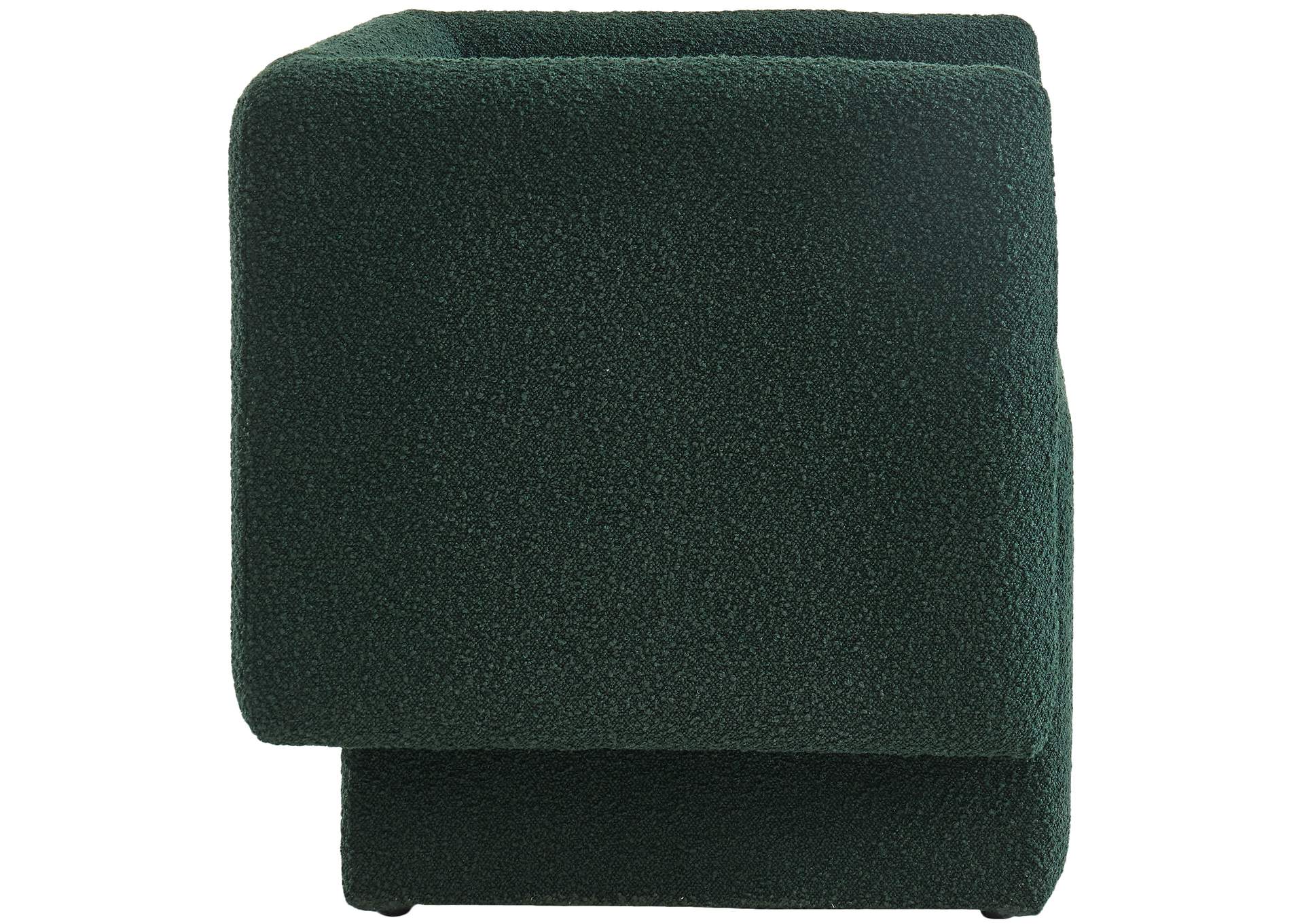 Vera Green Boucle Fabric Accent Chair,Meridian Furniture