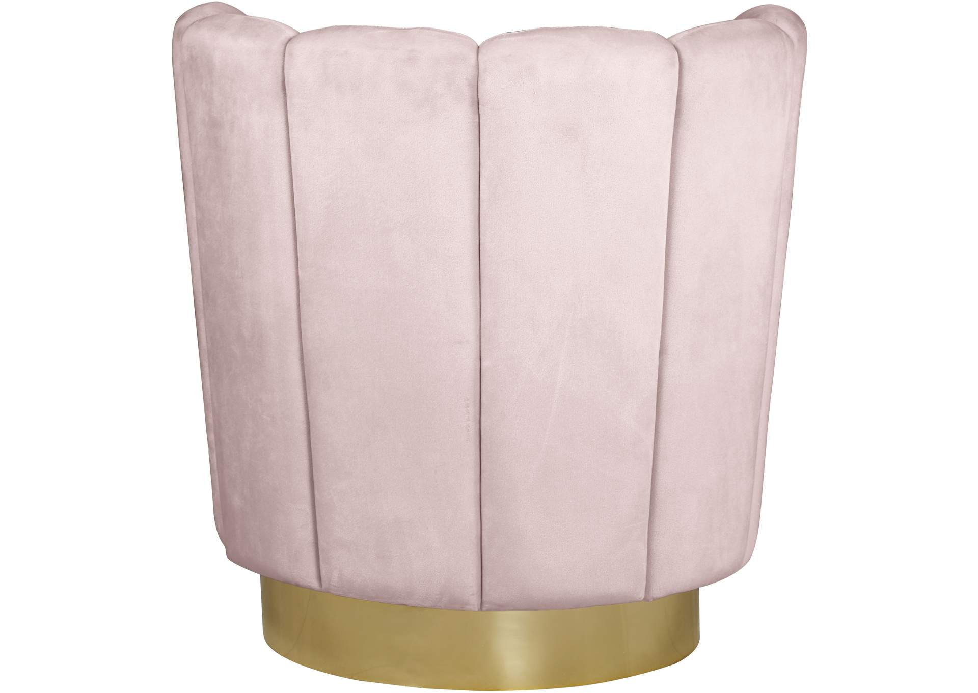 Lily Pink Velvet Accent Chair,Meridian Furniture