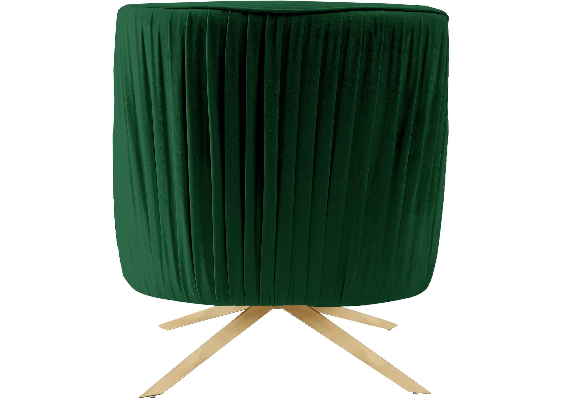 Paloma Green Velvet Accent Chair,Meridian Furniture