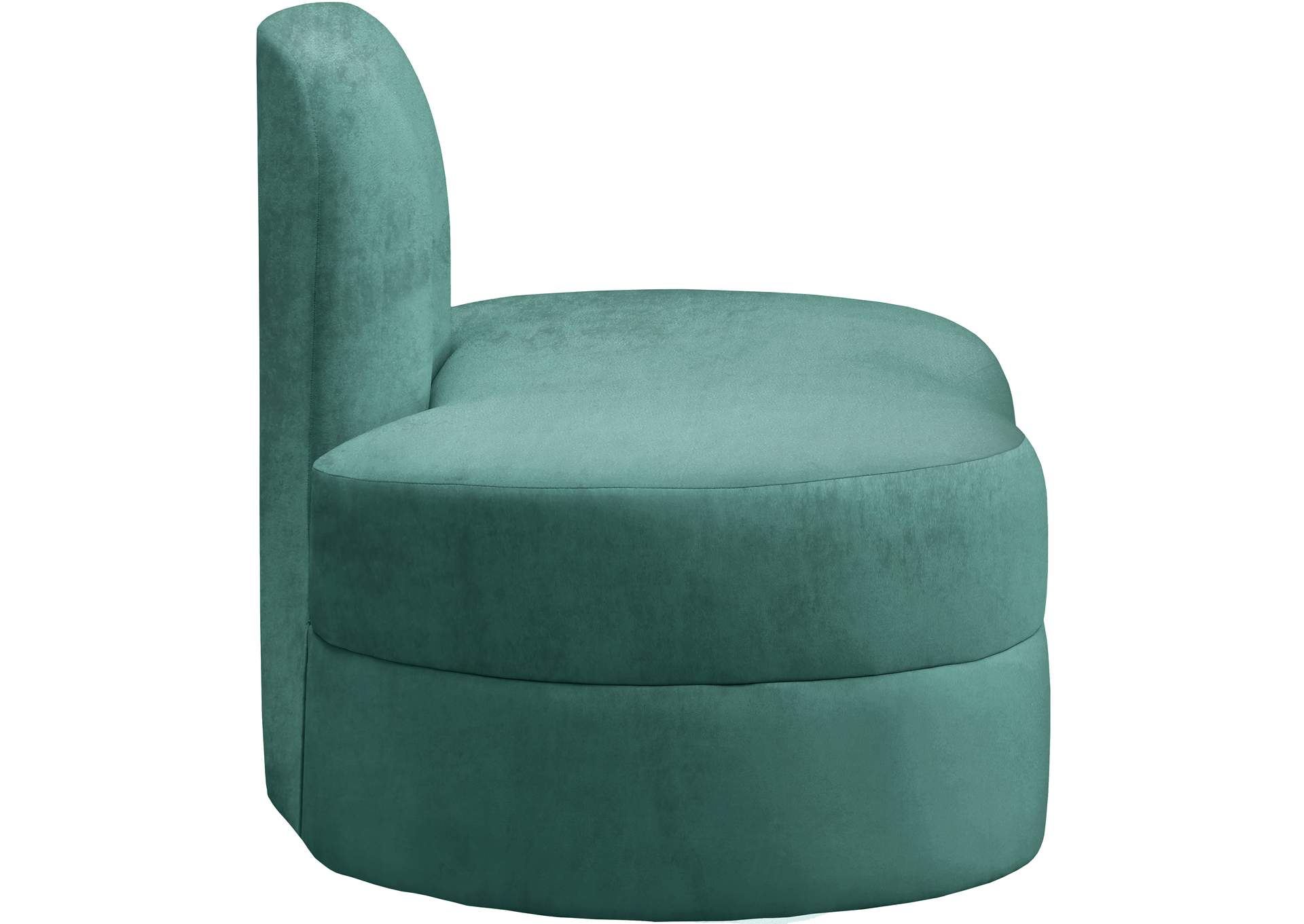 Mitzy Mint Velvet Chair,Meridian Furniture