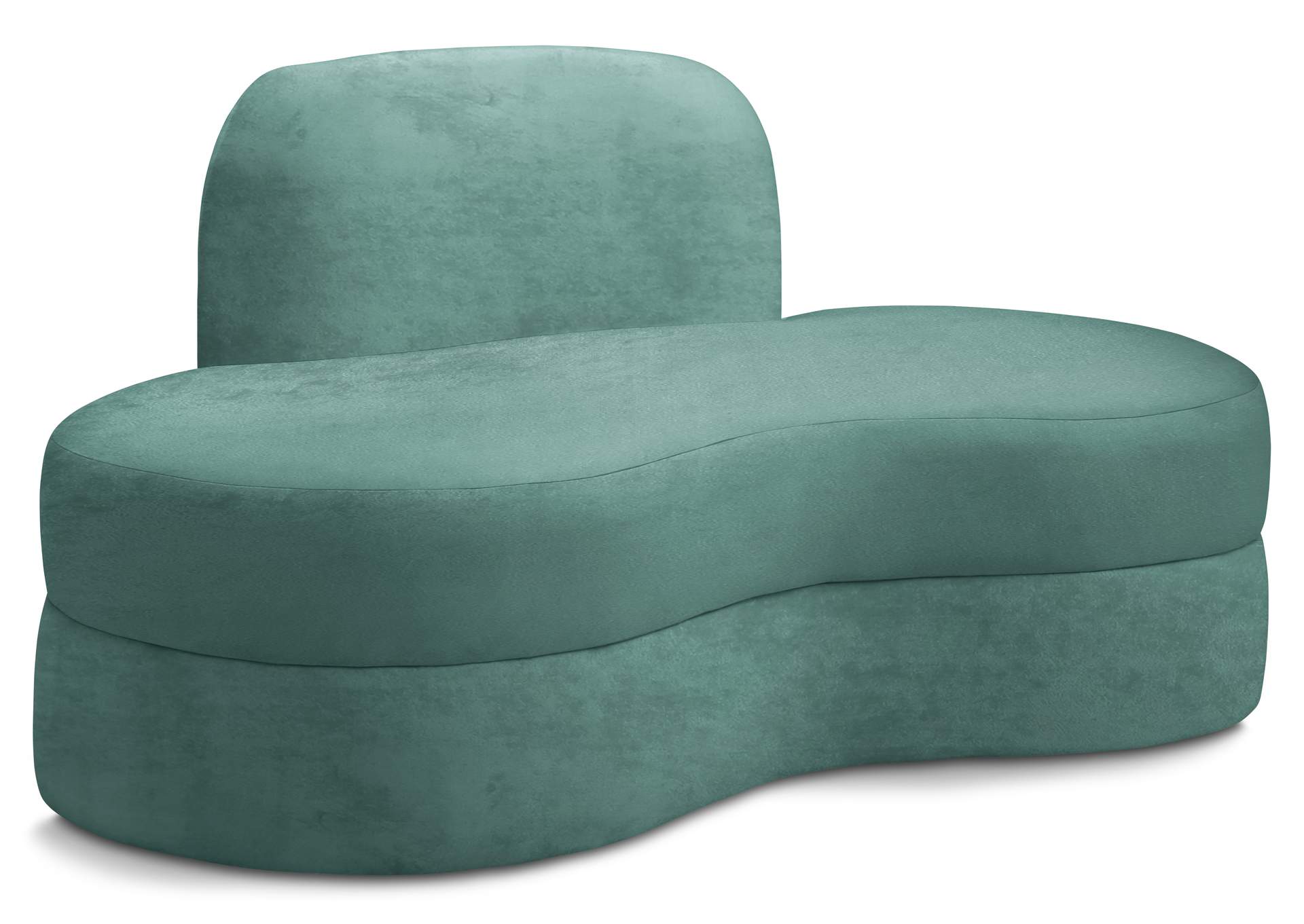 Mitzy Mint Velvet Loveseat,Meridian Furniture