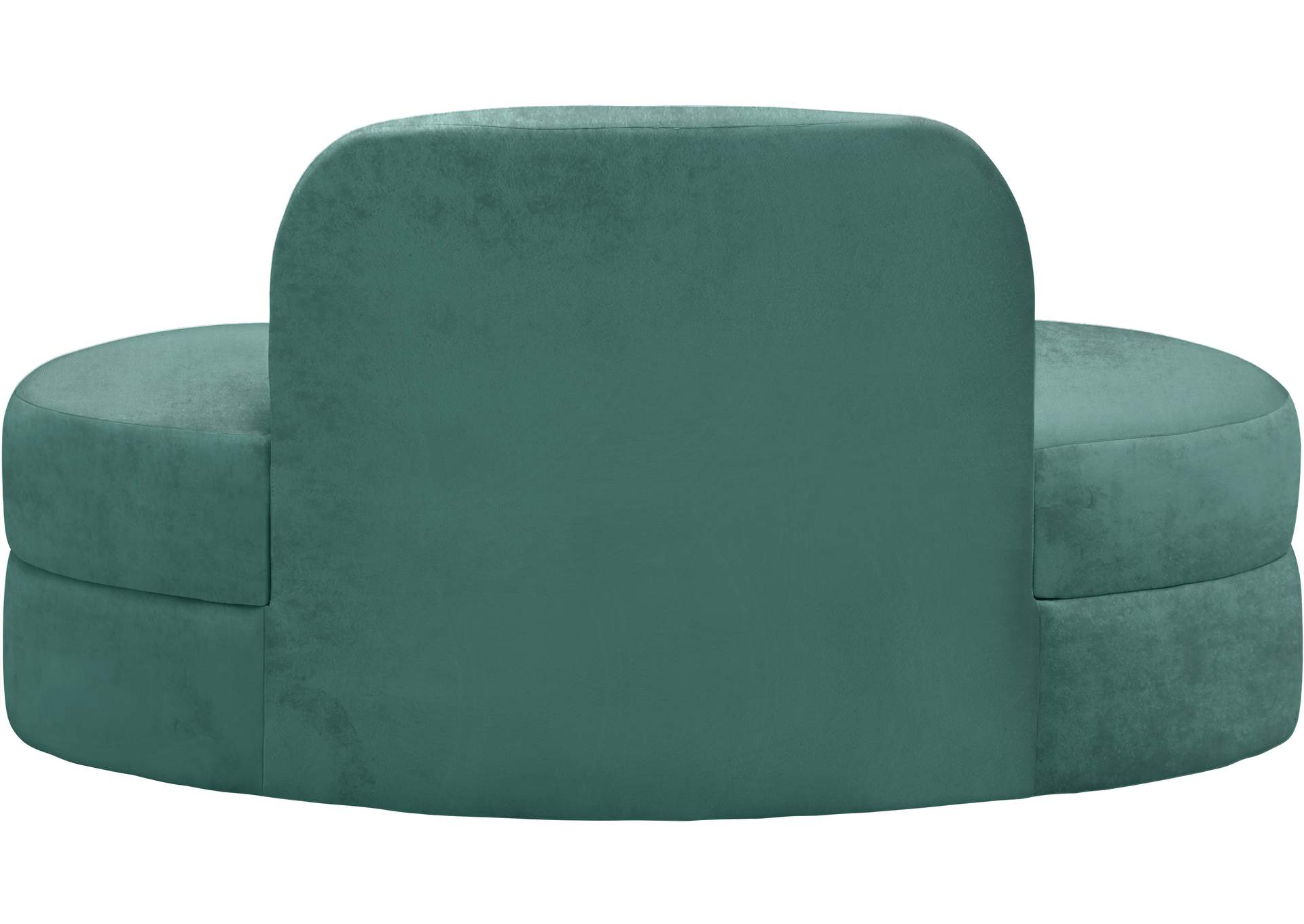 Mitzy Mint Velvet Loveseat,Meridian Furniture