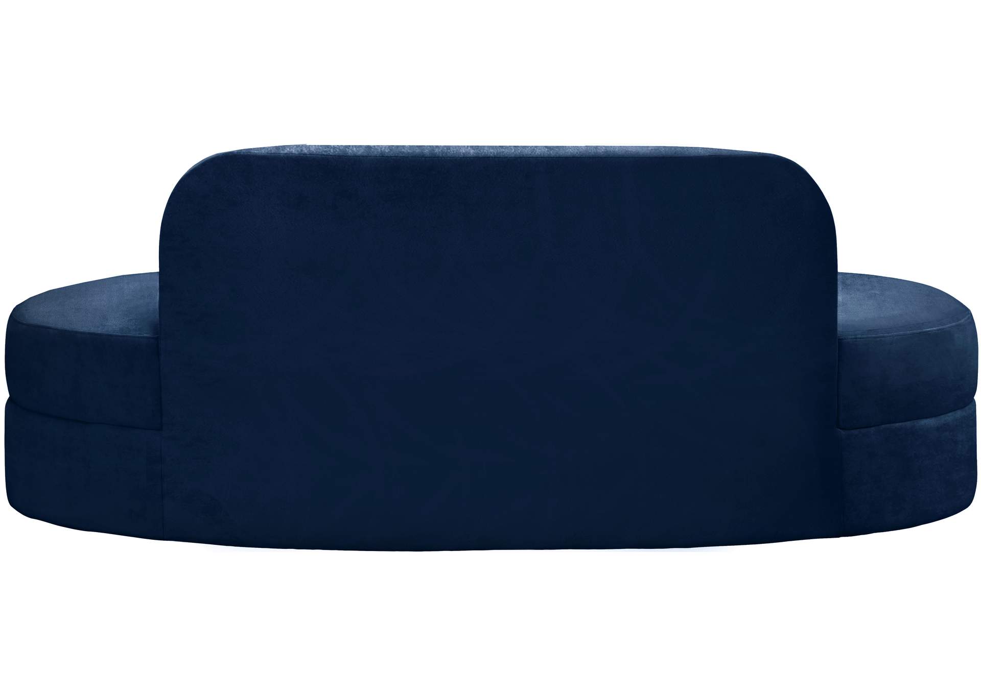 Mitzy Navy Velvet Sofa,Meridian Furniture