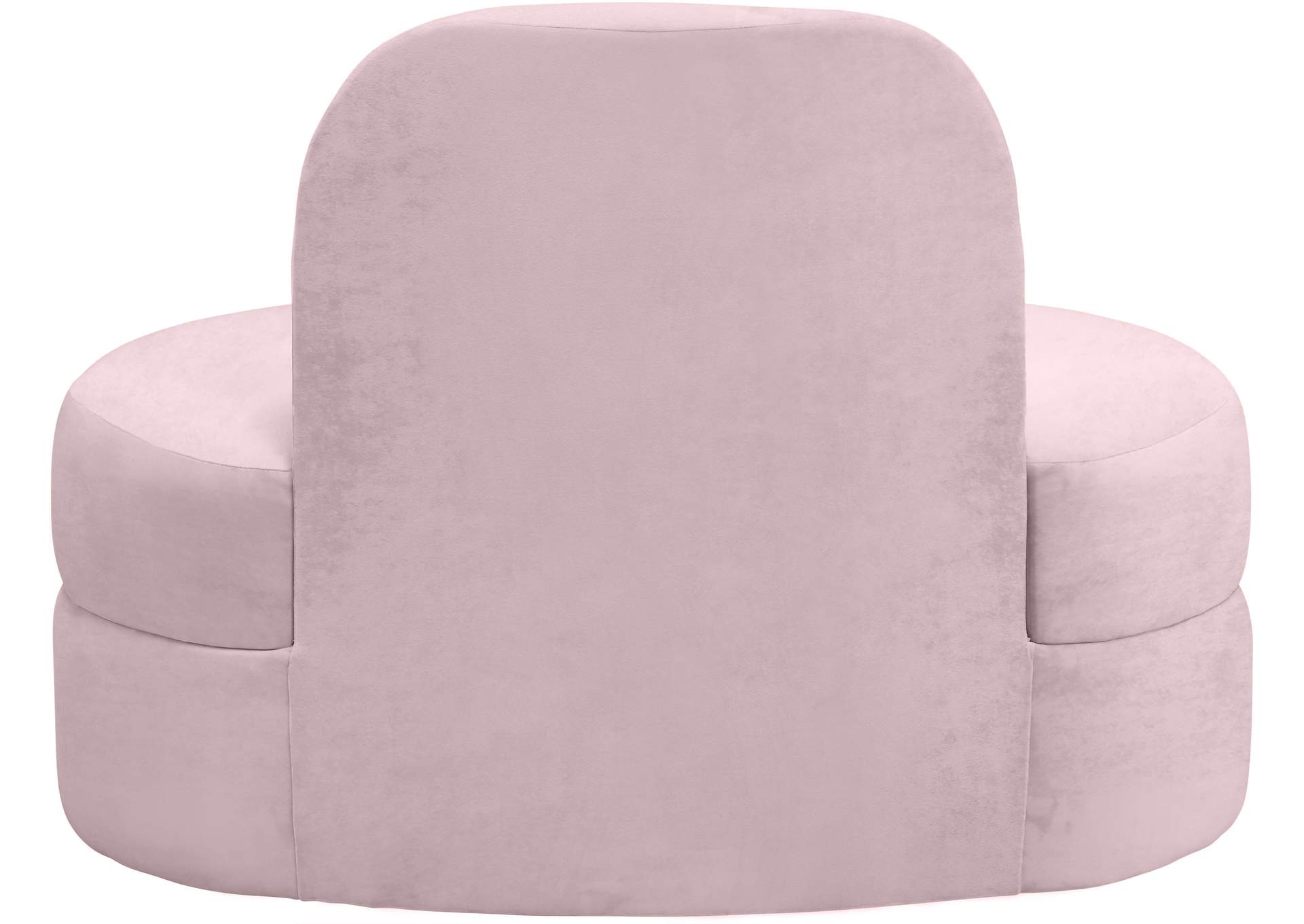 Mitzy Pink Velvet Chair,Meridian Furniture