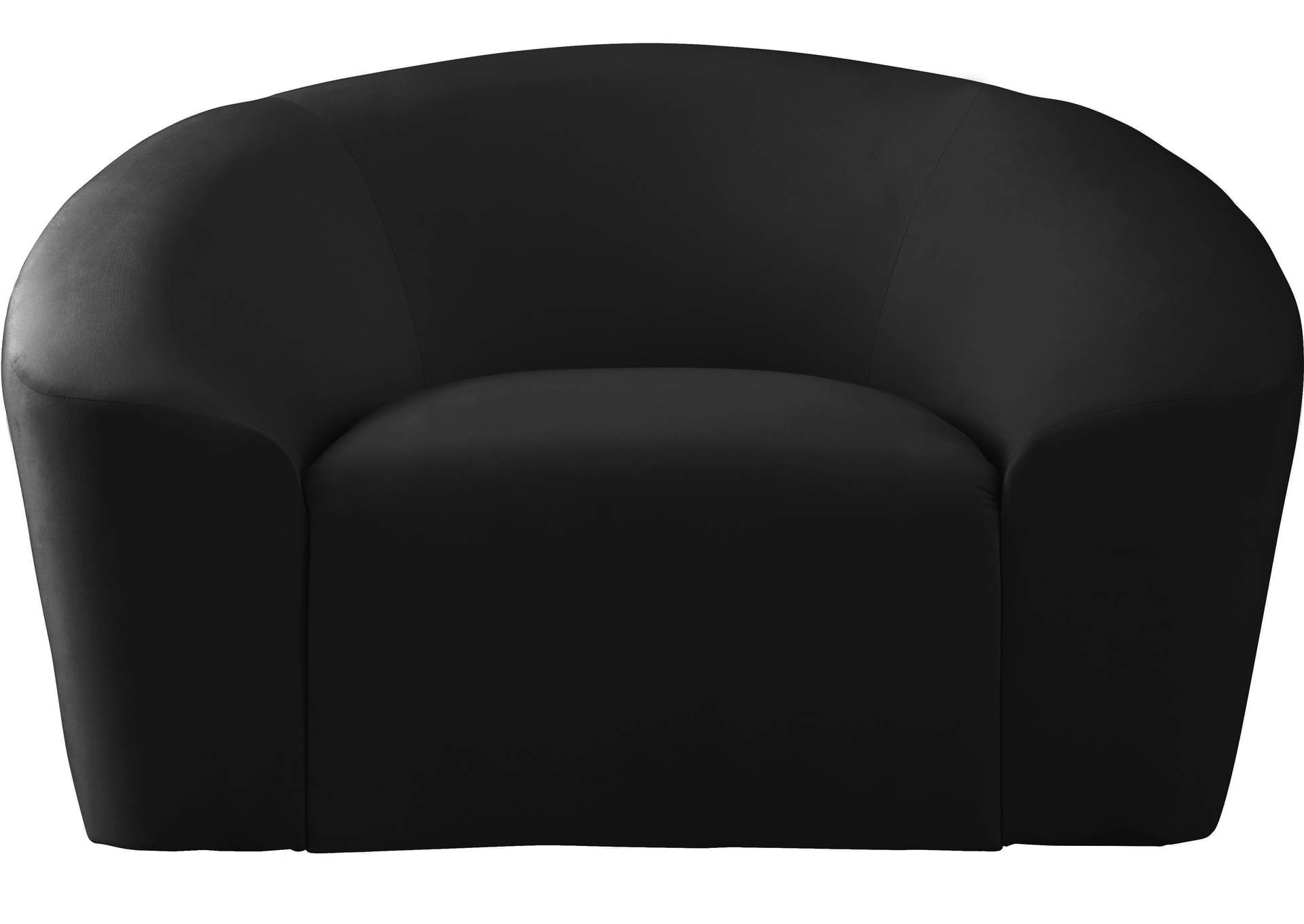 riley black velvet chair best buy furniture and mattress